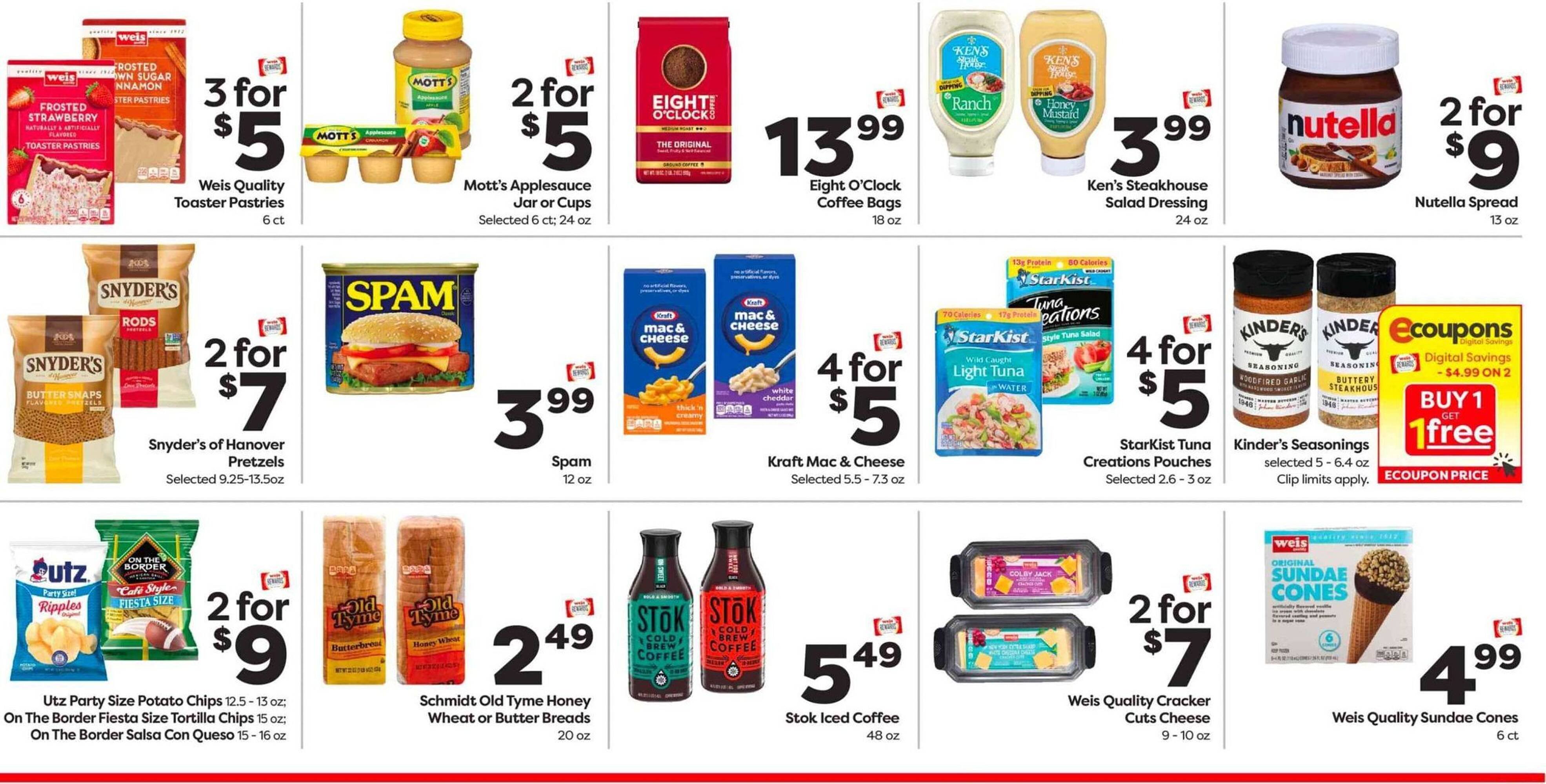 Weis Markets weekly ad