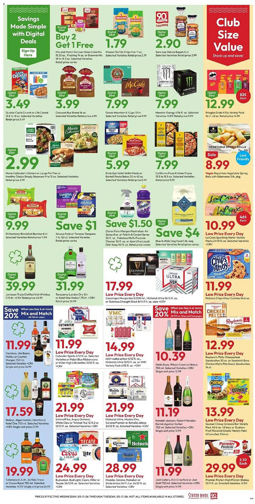 Stater Bros weekly ad