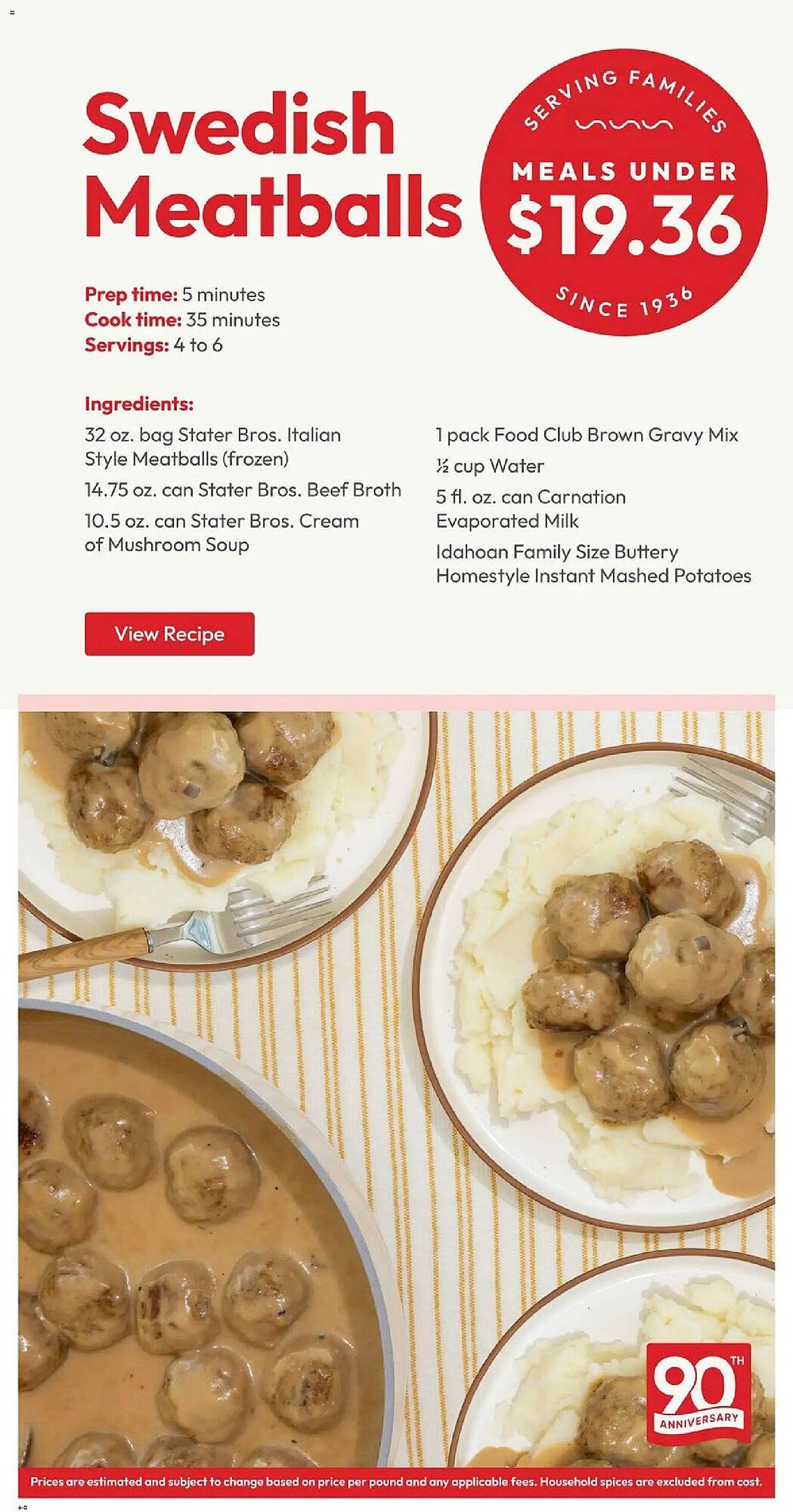 Stater Bros weekly ad