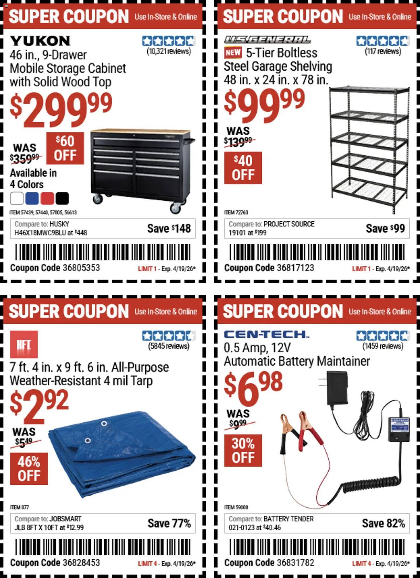 Harbor Freight Tools weekly ad
