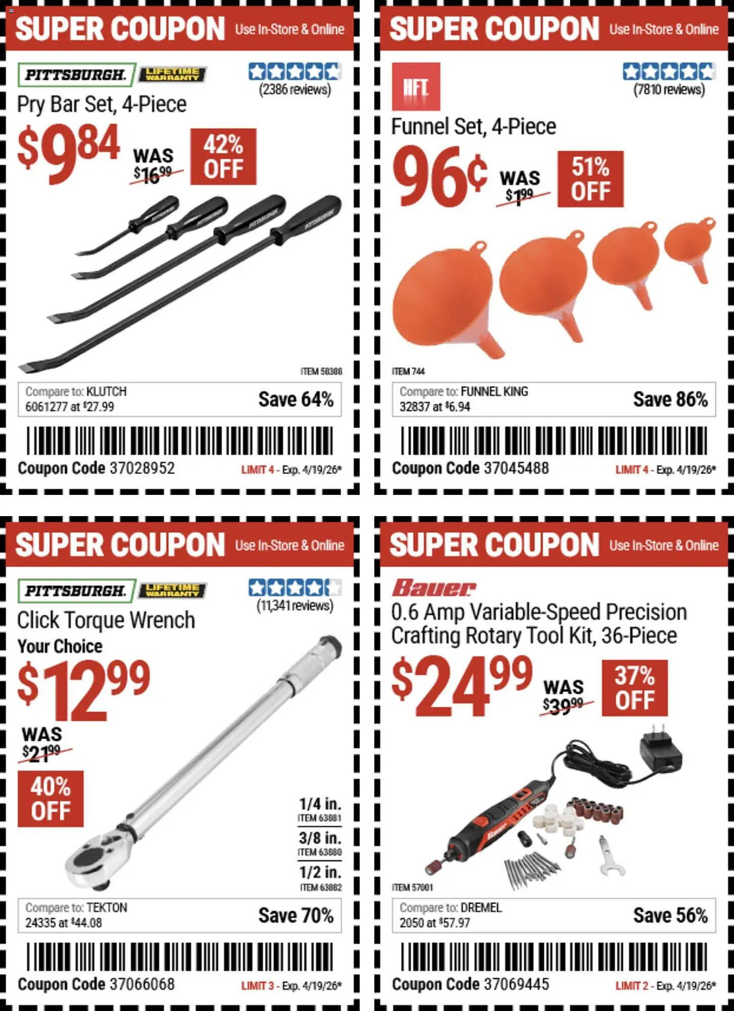 Harbor Freight Tools weekly ad