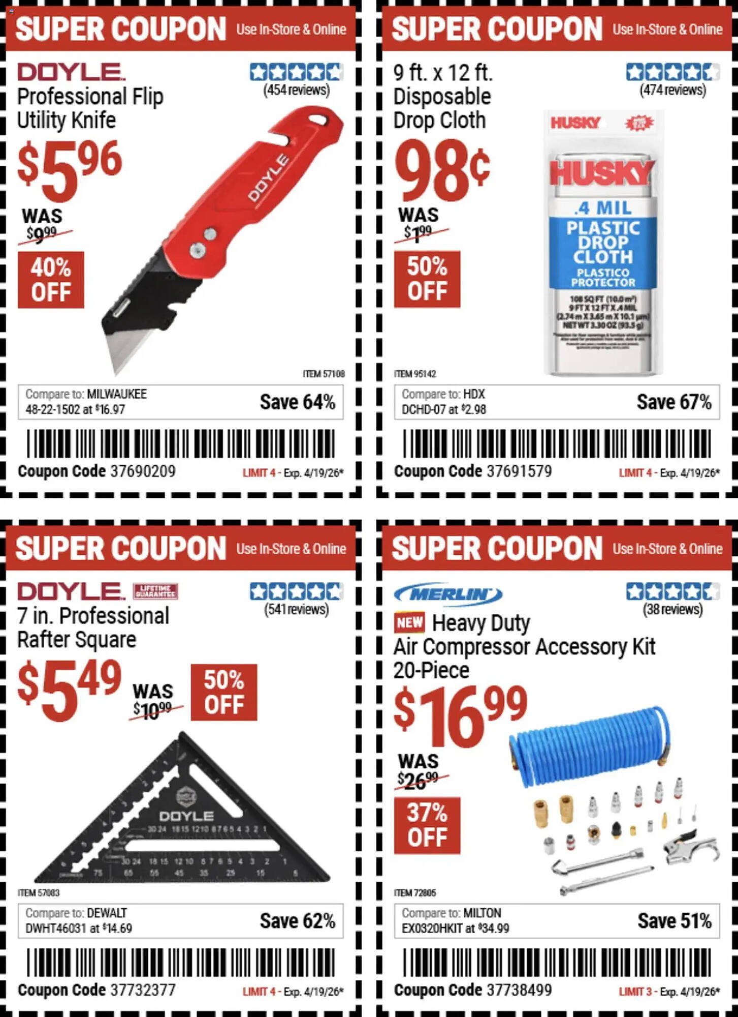 Harbor Freight Tools weekly ad