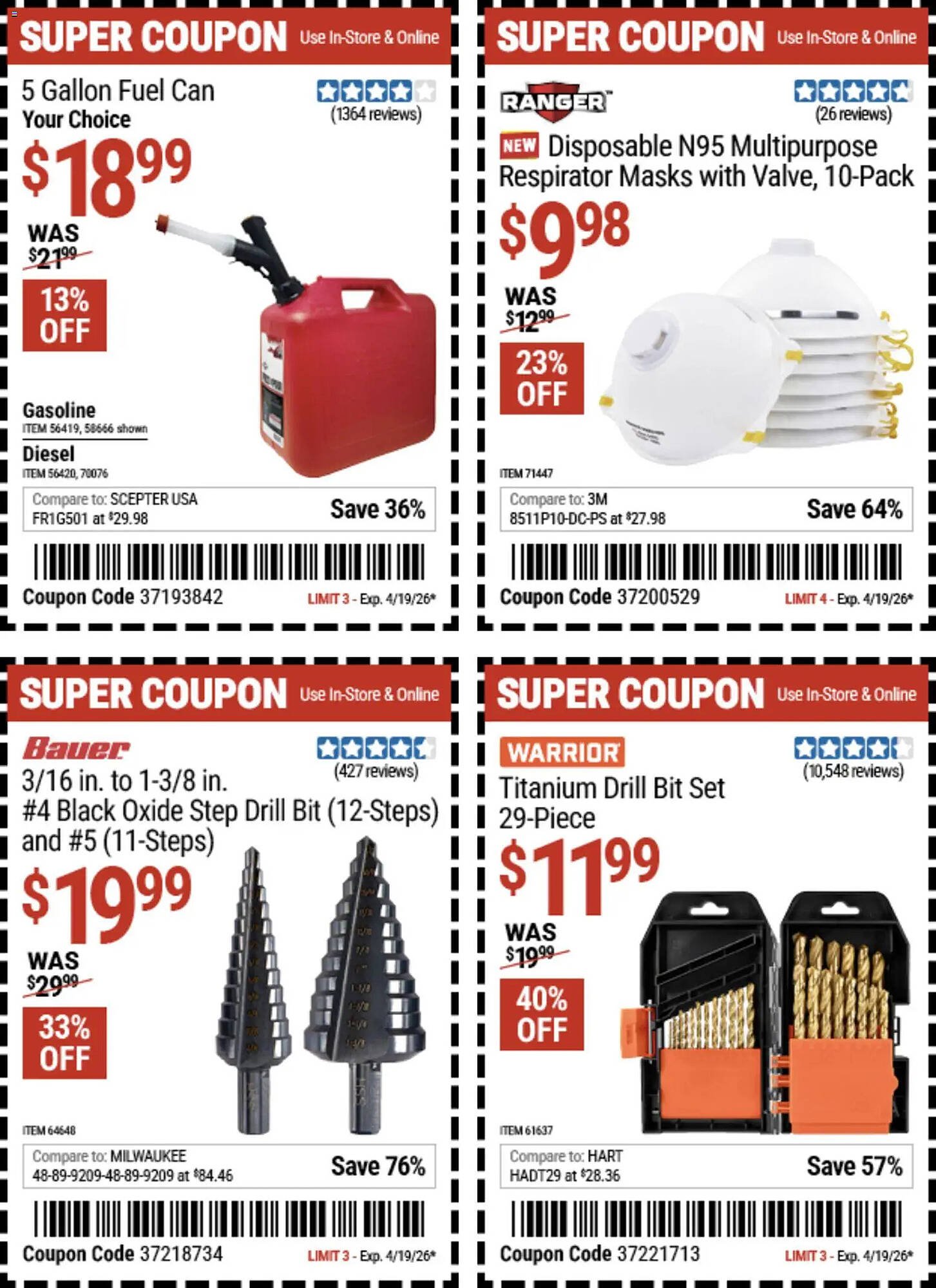 Harbor Freight Tools weekly ad