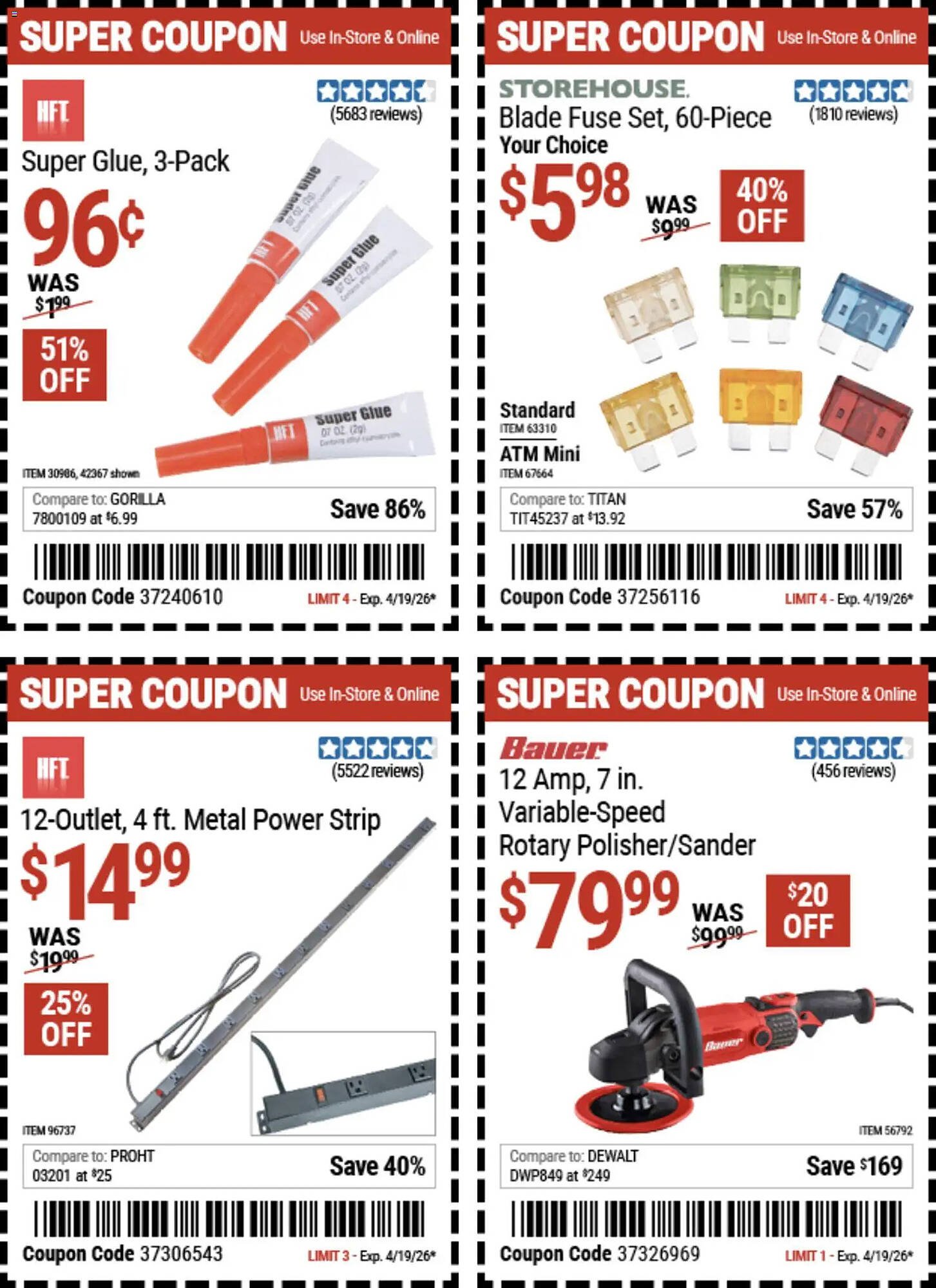 Harbor Freight Tools weekly ad