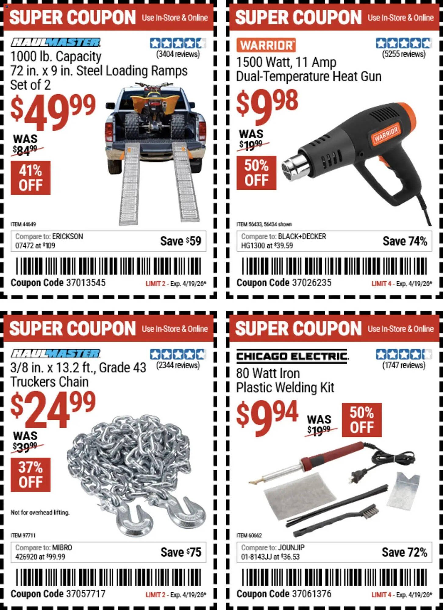Harbor Freight Tools weekly ad