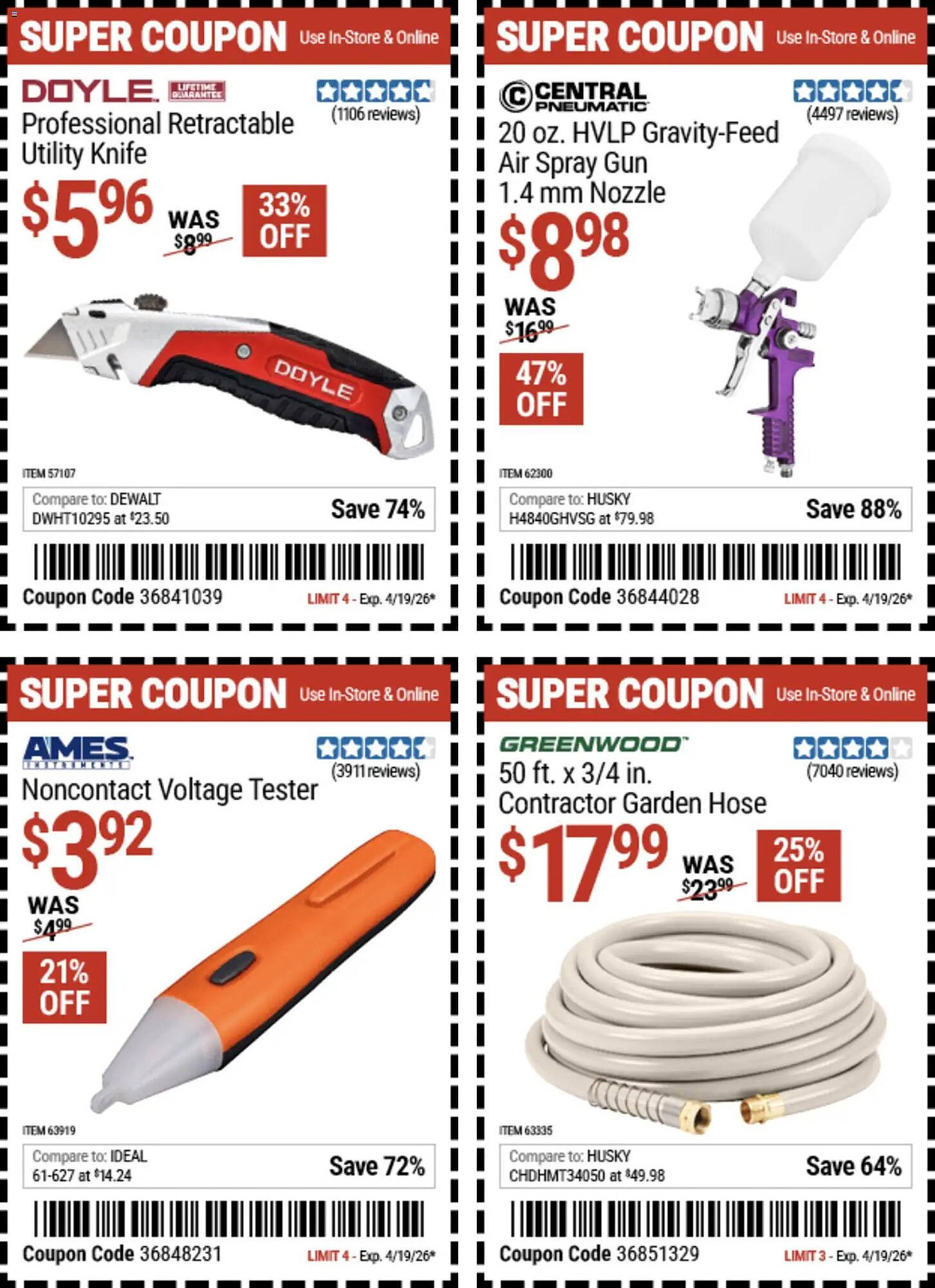 Harbor Freight Tools weekly ad