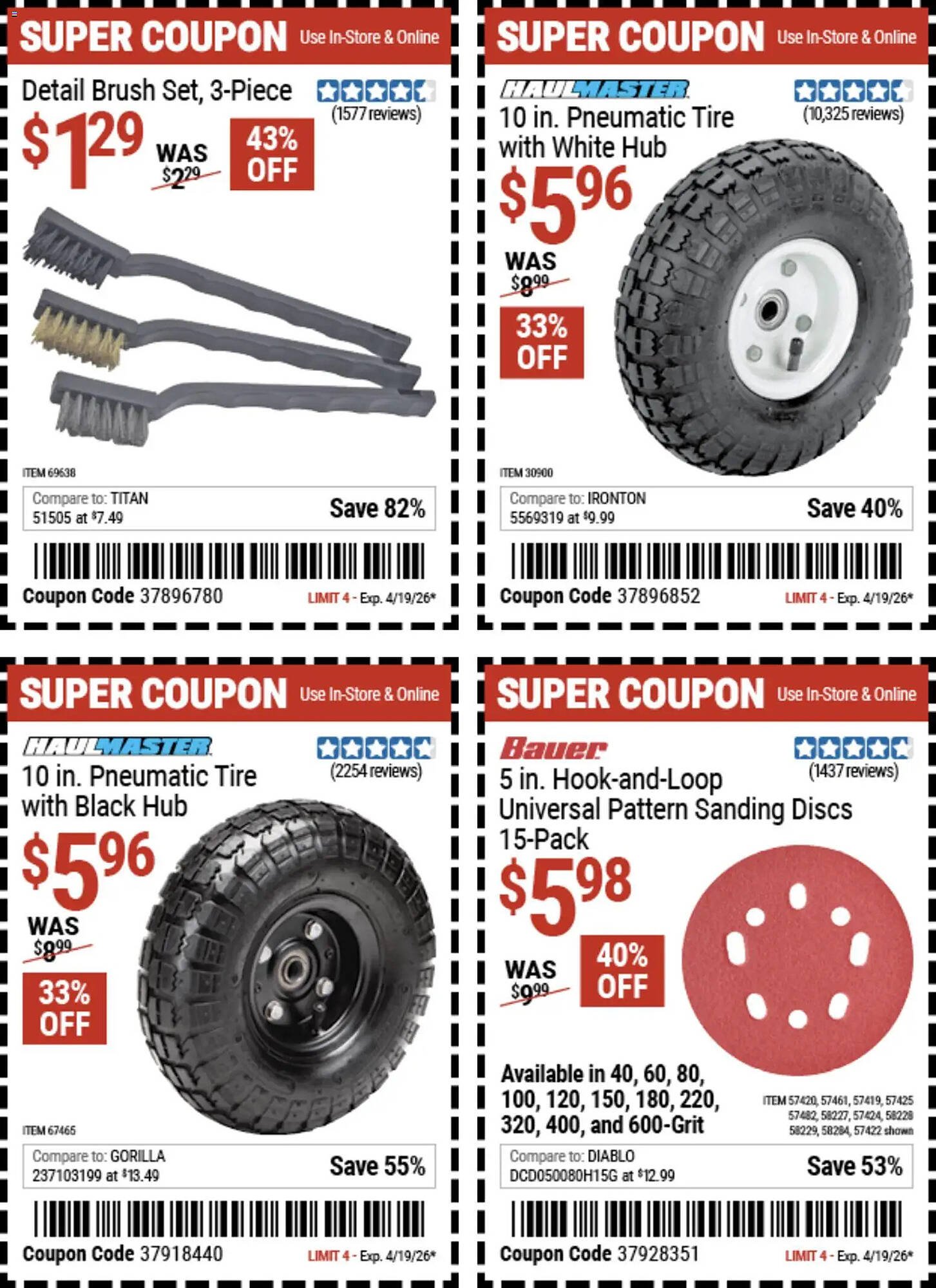 Harbor Freight Tools weekly ad