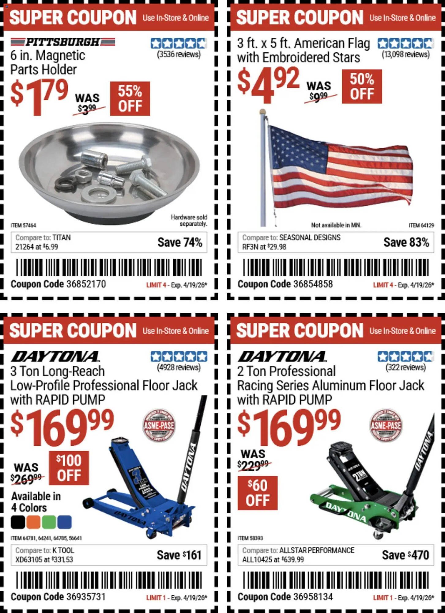 Harbor Freight Tools weekly ad