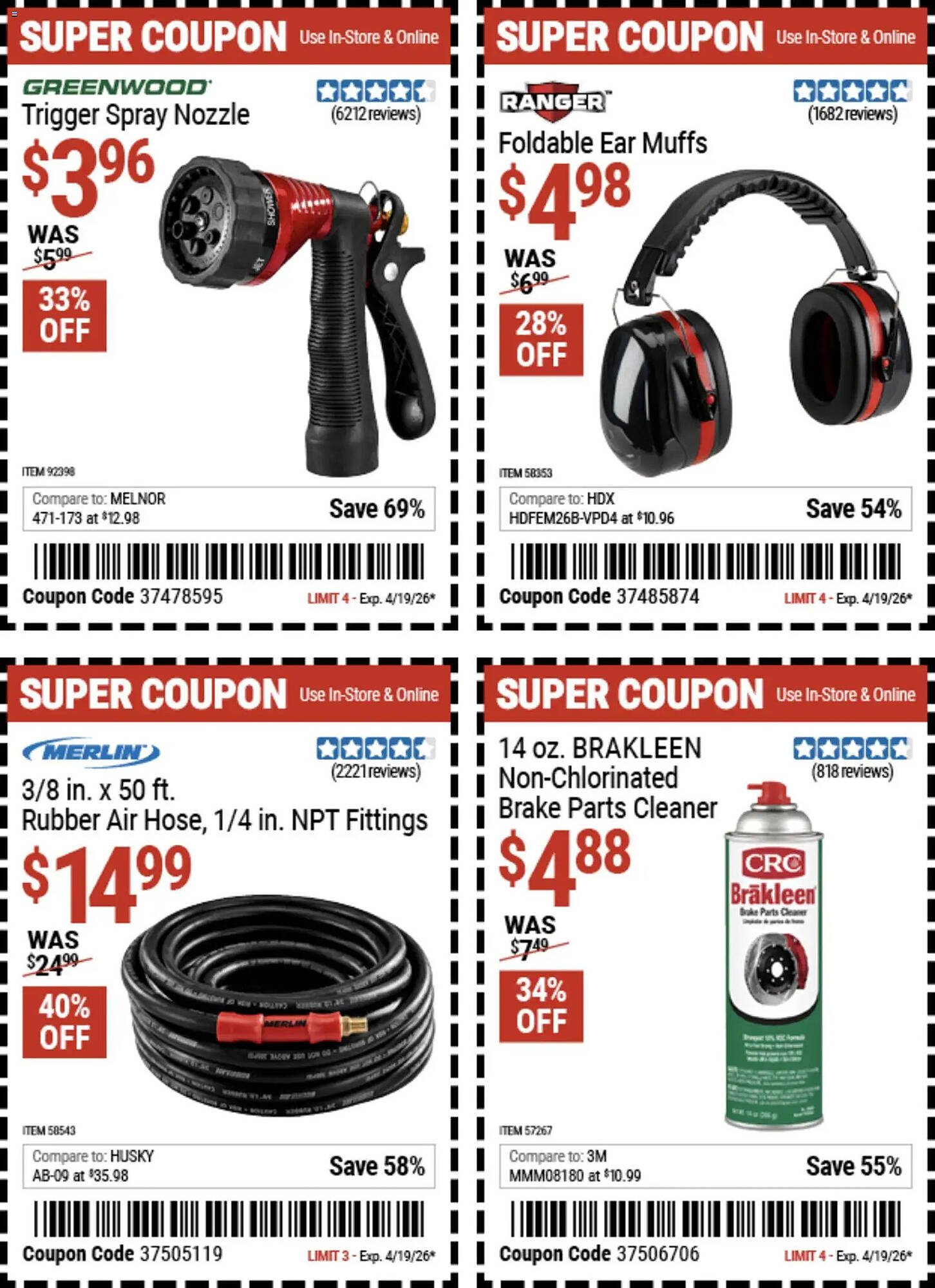 Harbor Freight Tools weekly ad