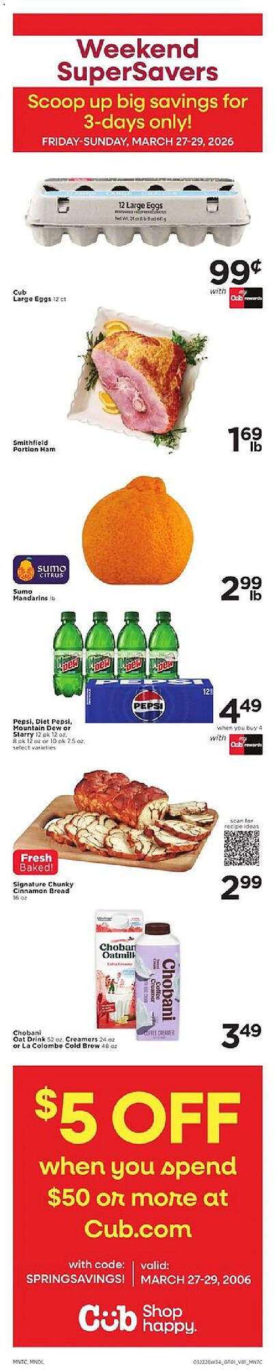 Cub Foods weekly ad