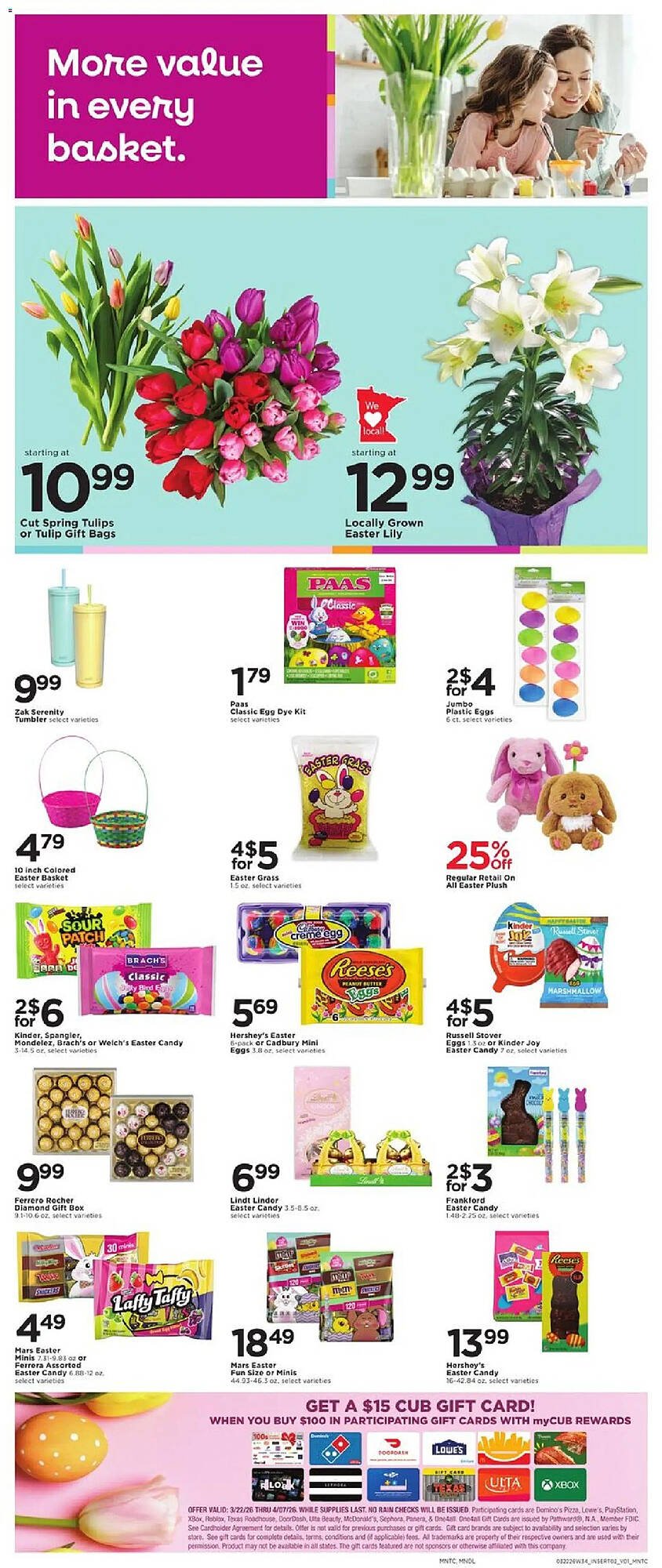 Cub Foods weekly ad