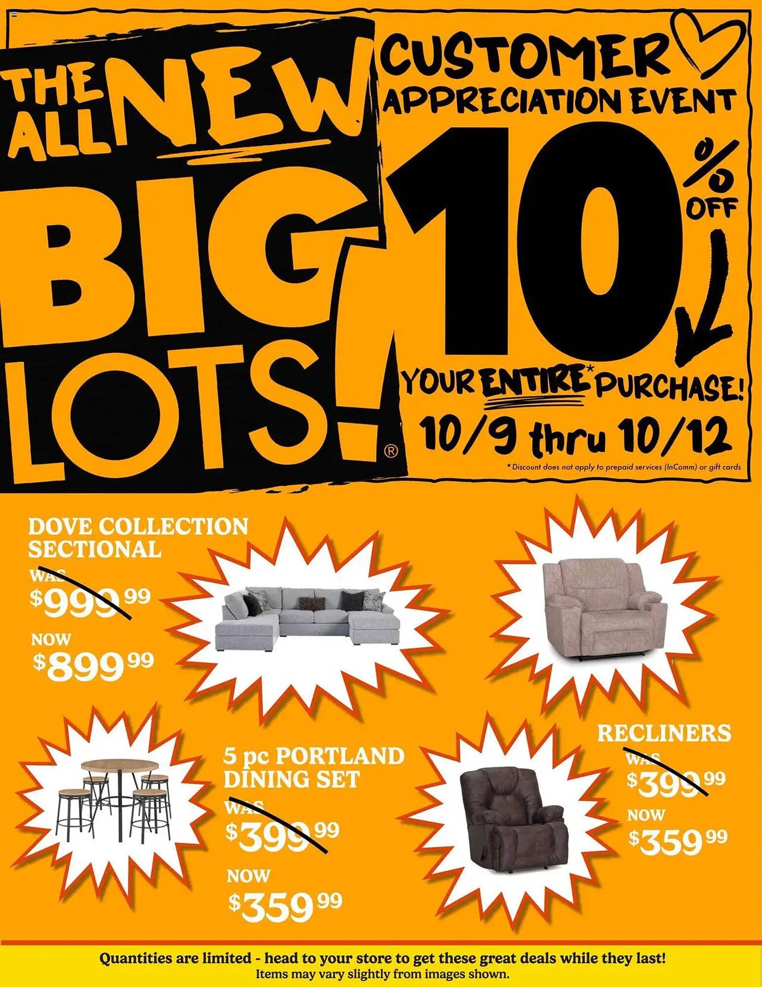 Big Lots weekly ad (2025-10-09 - 2025-10-15) | 1