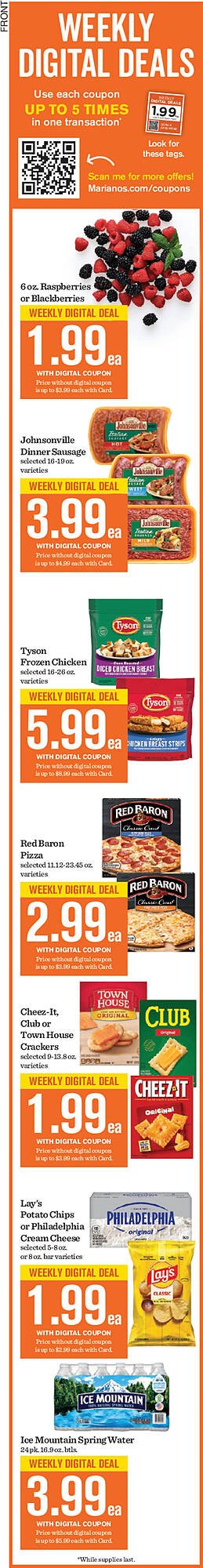 Mariano's weekly ad