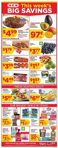 H-E-B weekly ad