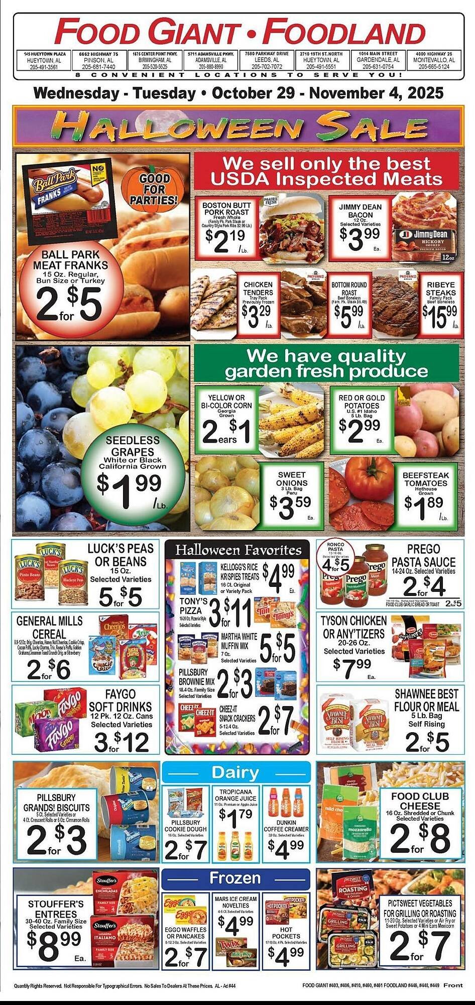 Foodland weekly ad (2025-10-28 - 2025-11-03) | 2