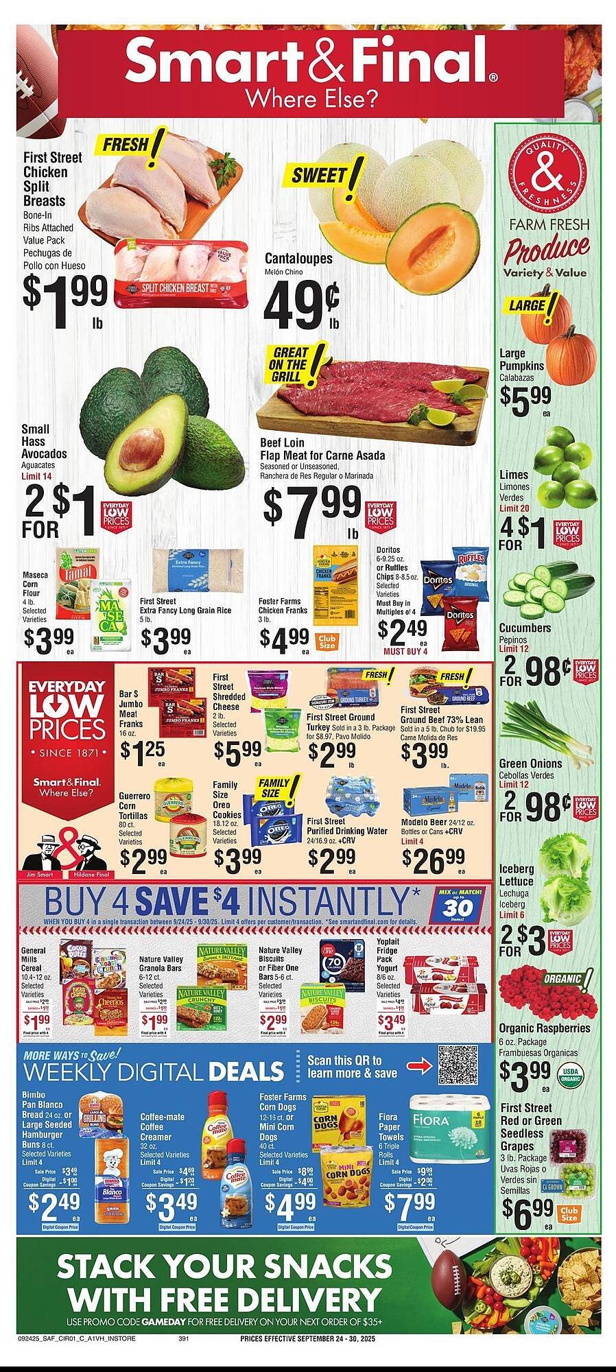 Smart &amp; Final weekly ad (2025-09-24 - 2025-09-30) | 1