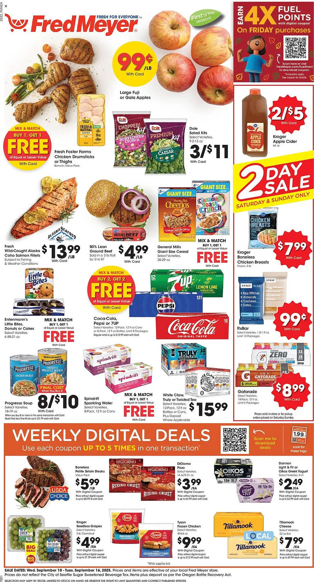Fred Meyer weekly ad (2025-09-10 - 2025-09-17) | 1