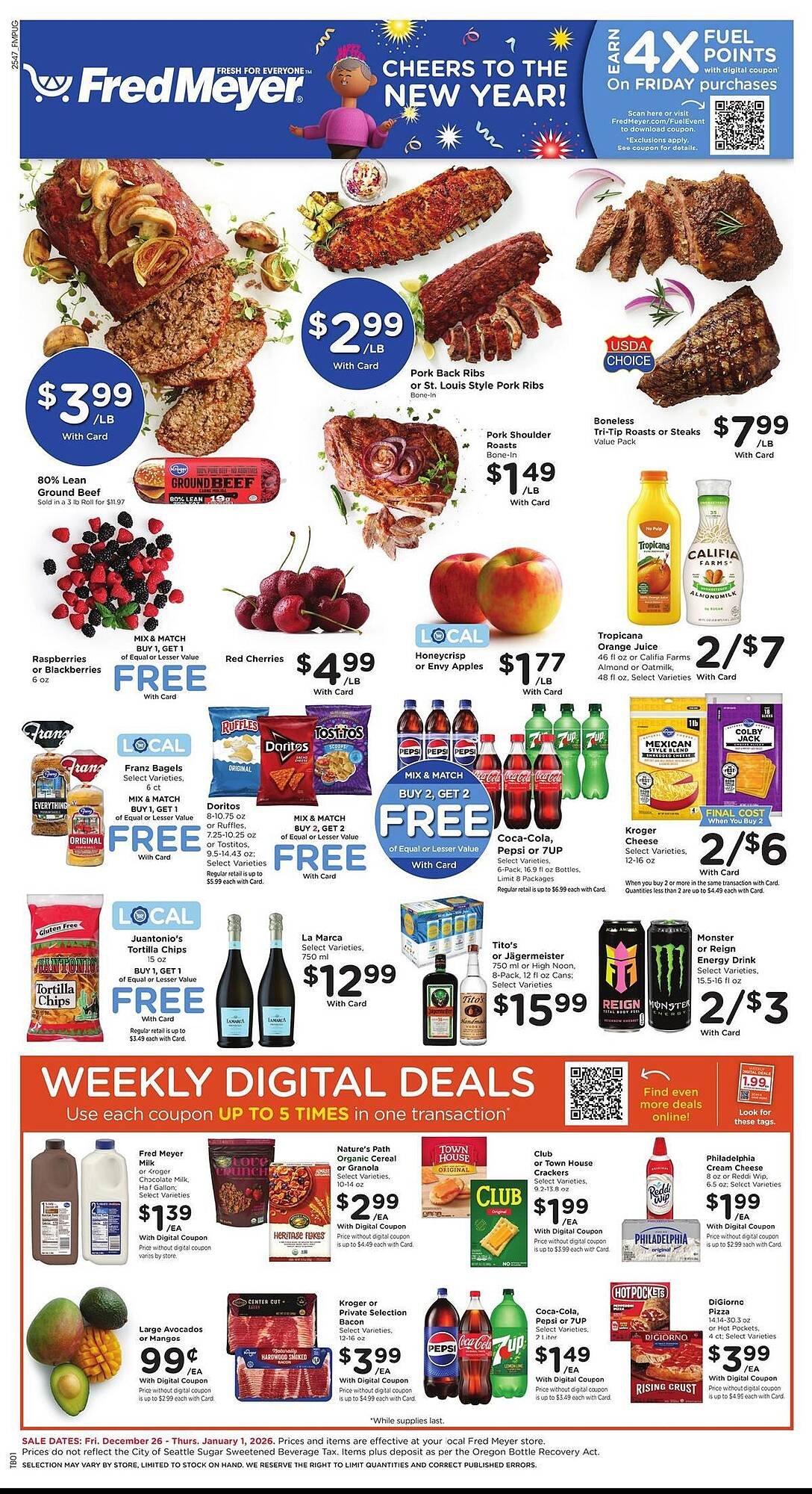 Fred Meyer weekly ad