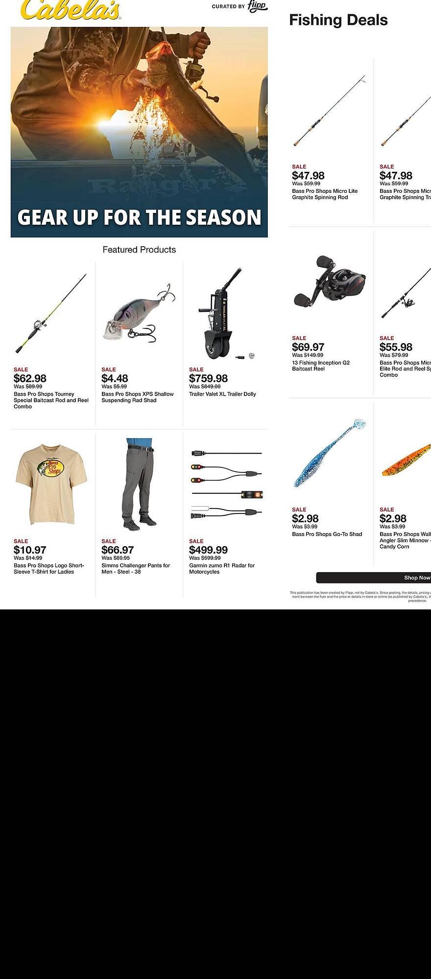 Cabela's weekly ad