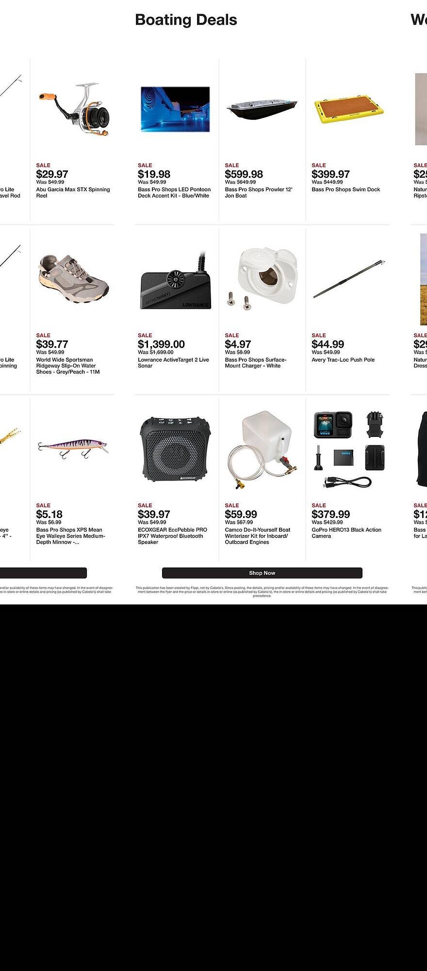 Cabela's weekly ad