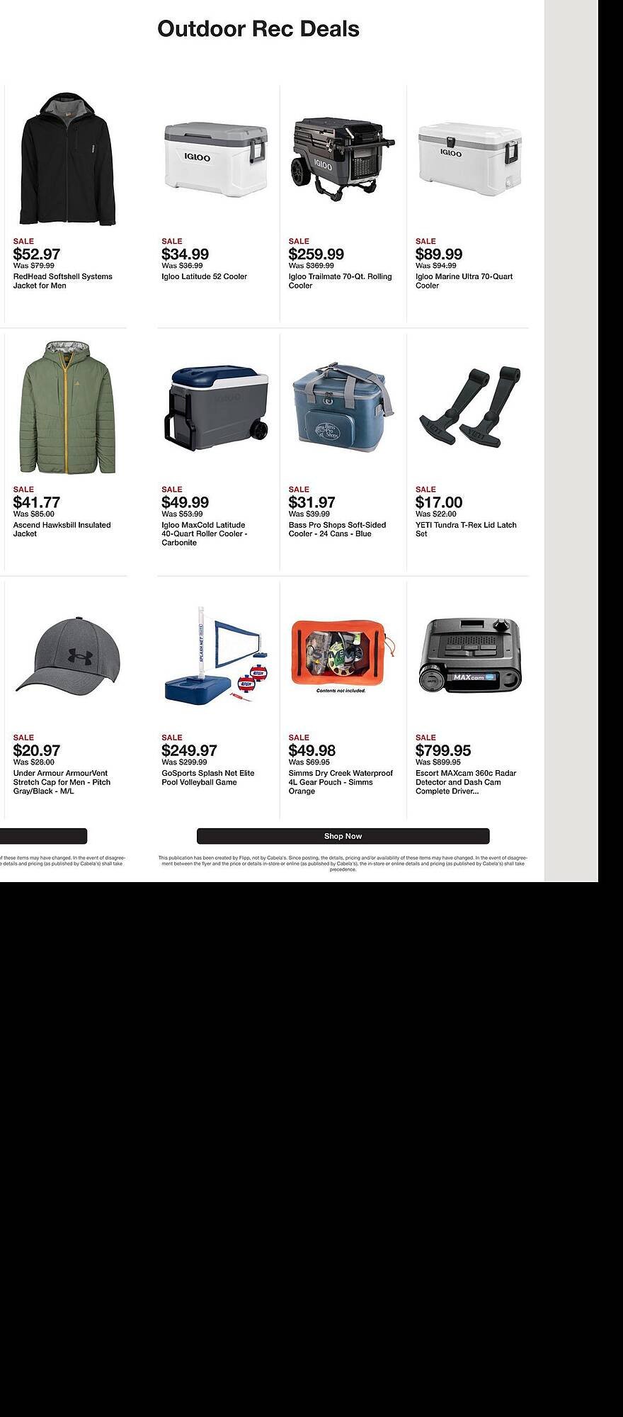 Cabela's weekly ad