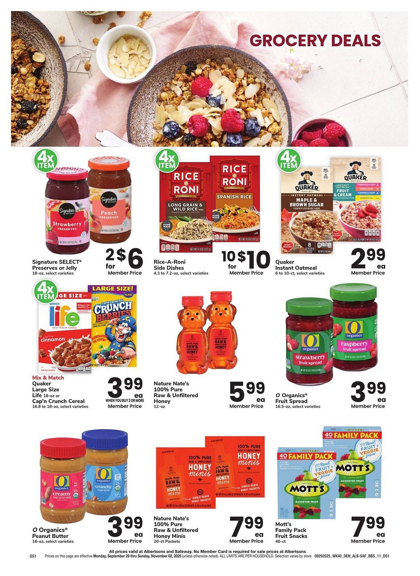 Albertsons weekly ad (2025-09-29 - 2025-11-02) | 11