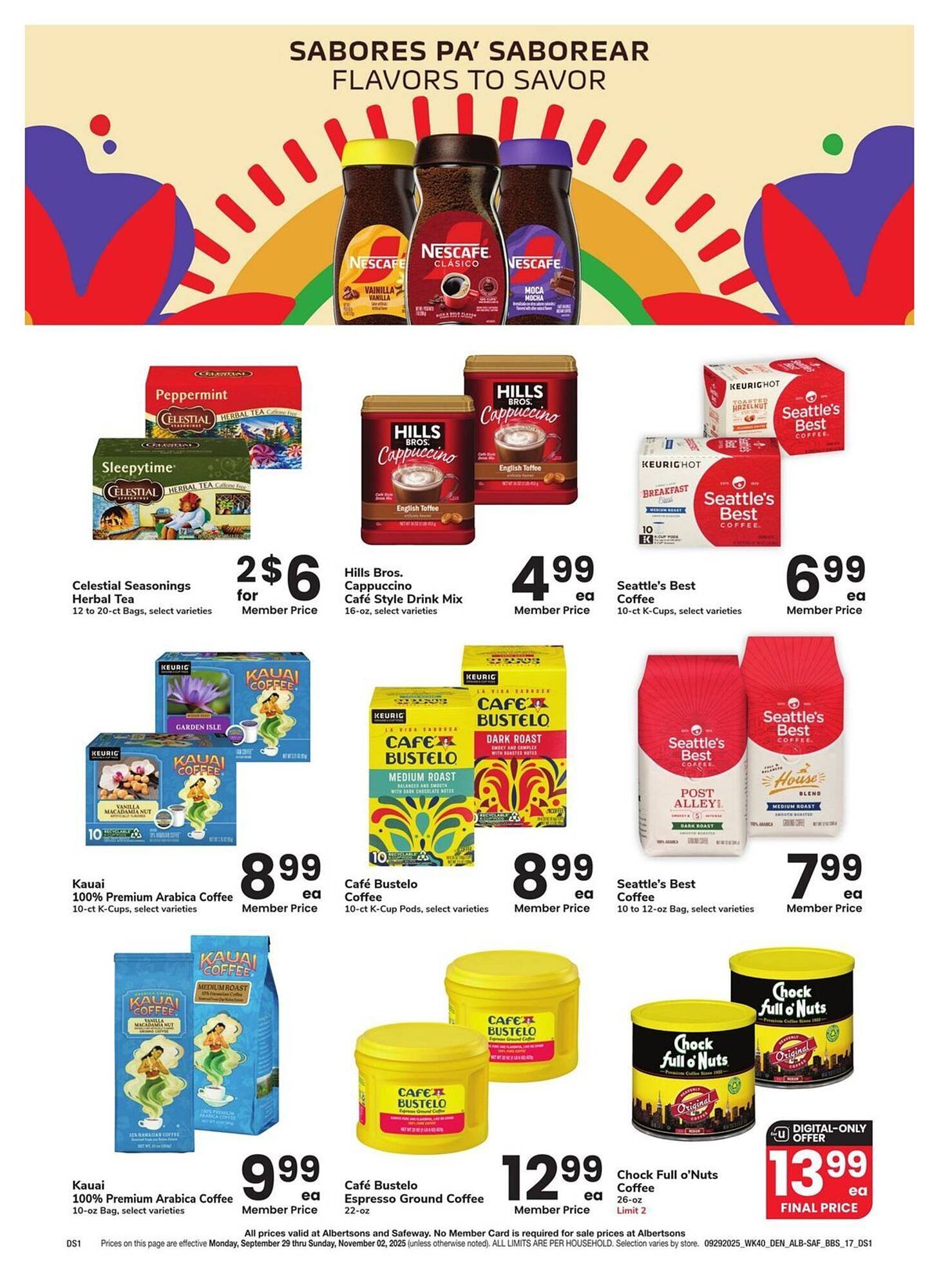 Albertsons weekly ad (2025-09-29 - 2025-11-02) | 17