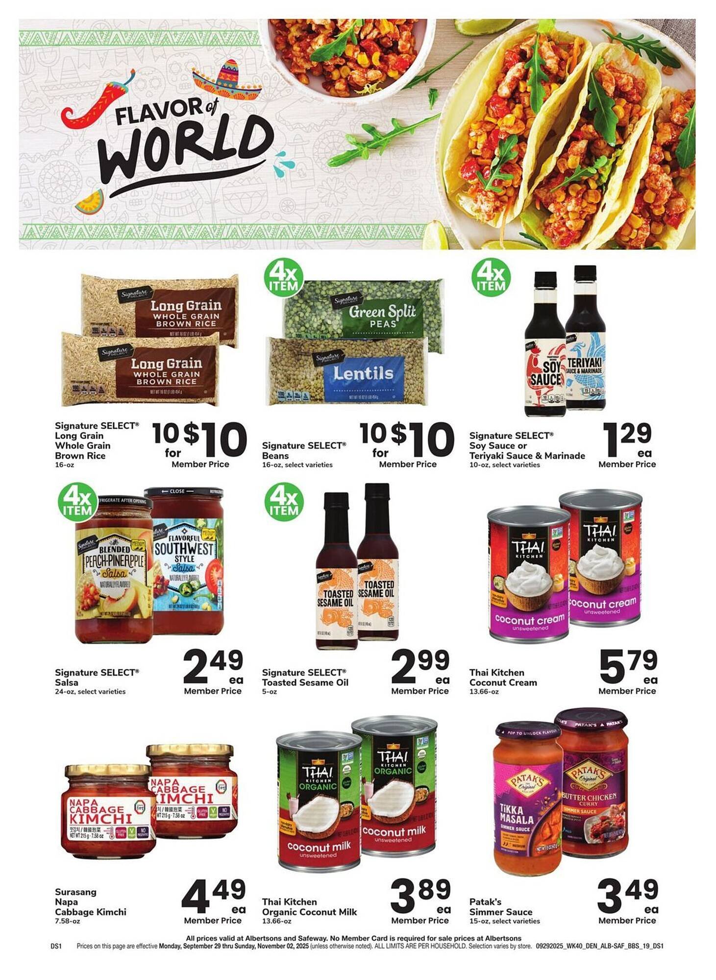 Albertsons weekly ad (2025-09-29 - 2025-11-02) | 19
