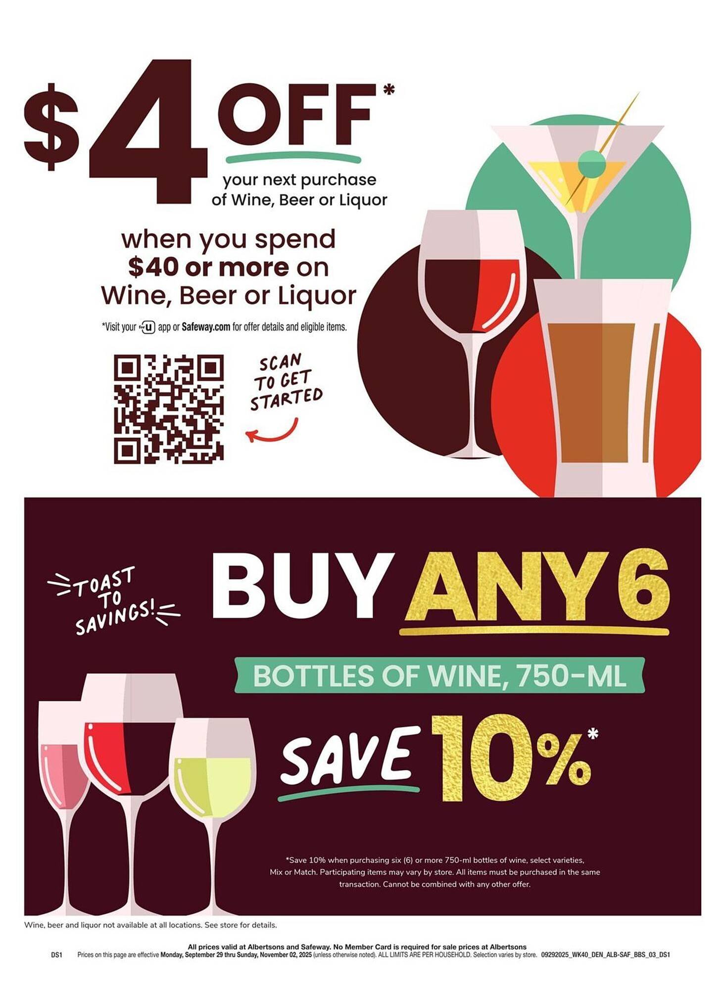Albertsons weekly ad (2025-09-29 - 2025-11-02) | 3