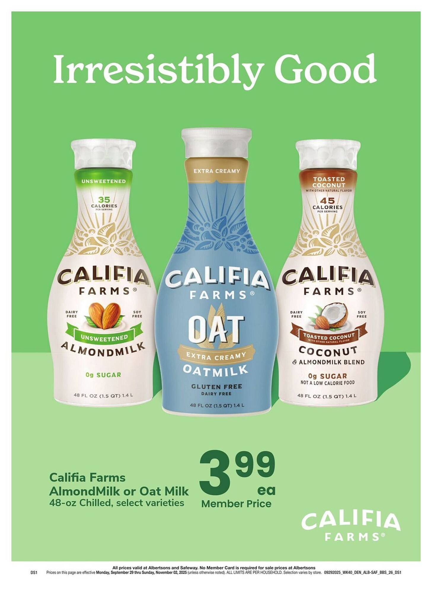 Albertsons weekly ad (2025-09-29 - 2025-11-02) | 26
