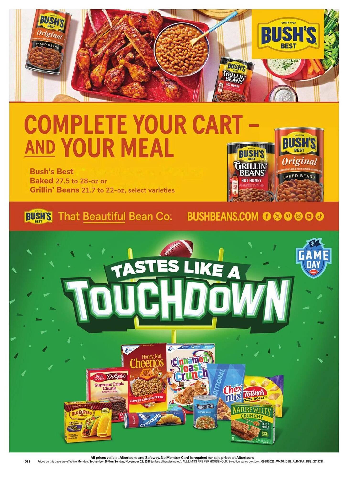 Albertsons weekly ad (2025-09-29 - 2025-11-02) | 27