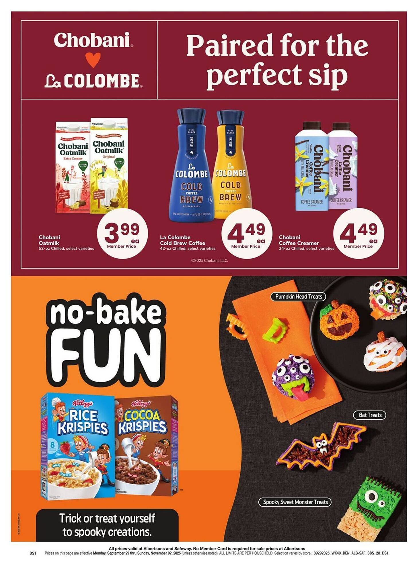 Albertsons weekly ad (2025-09-29 - 2025-11-02) | 28