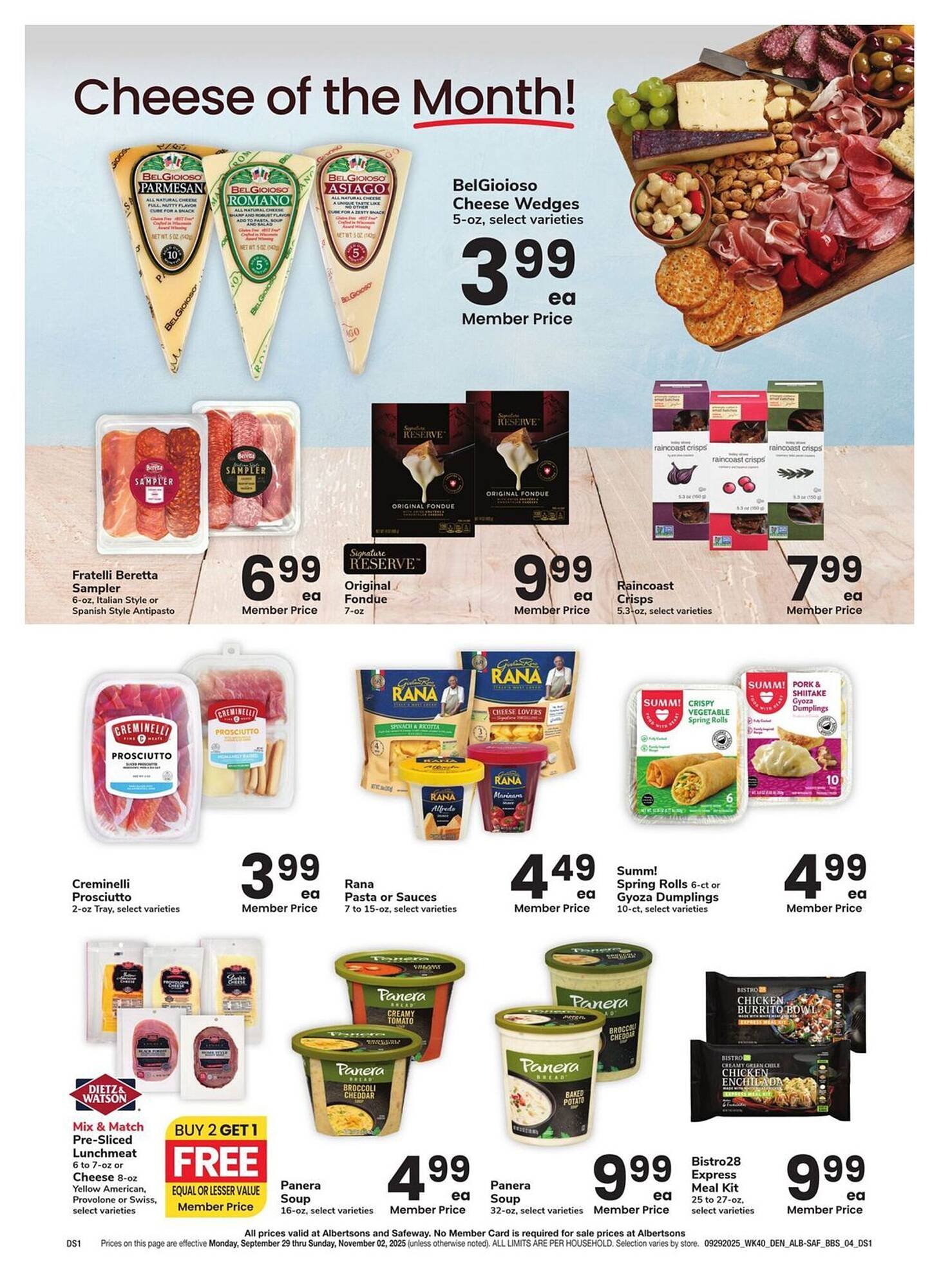 Albertsons weekly ad (2025-09-29 - 2025-11-02) | 4