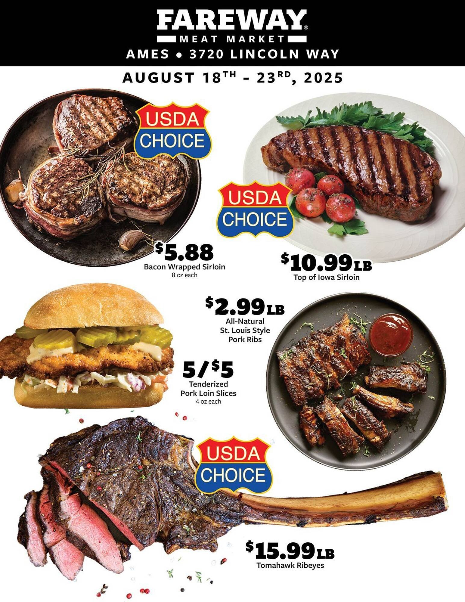 Fareway Weekly Ad (2025-08-18 - 2025-08-23) | 1