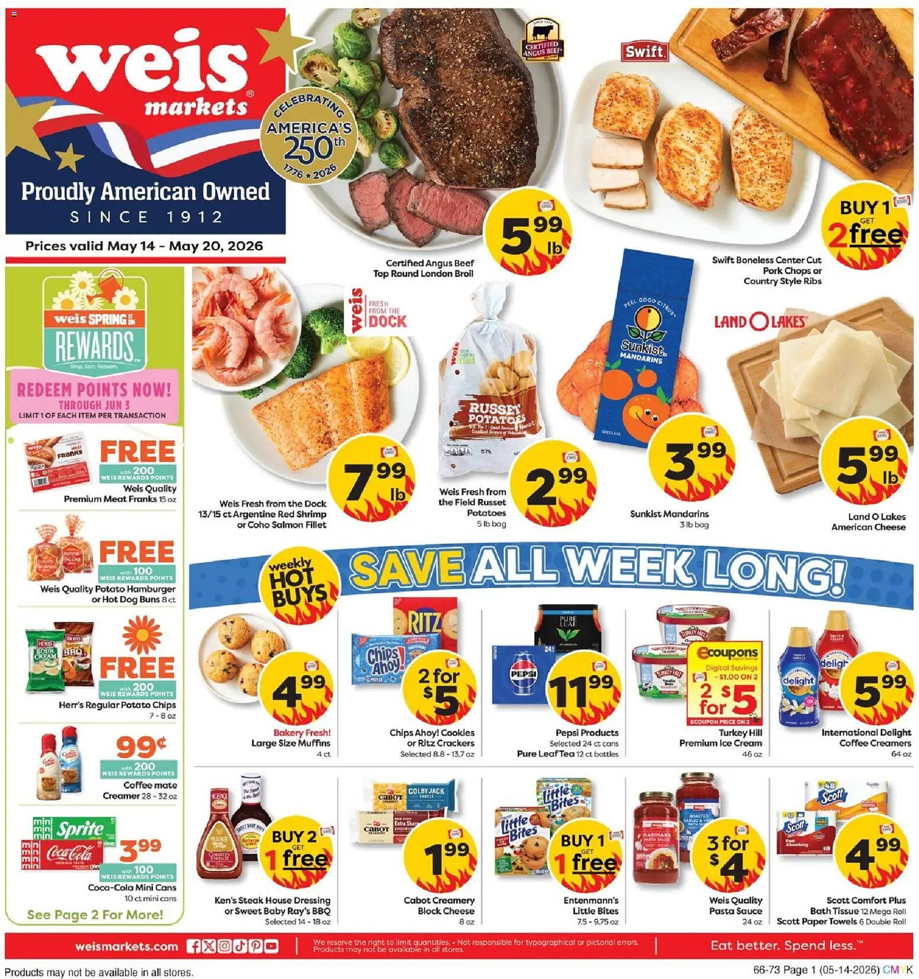 Weis Markets weekly ad