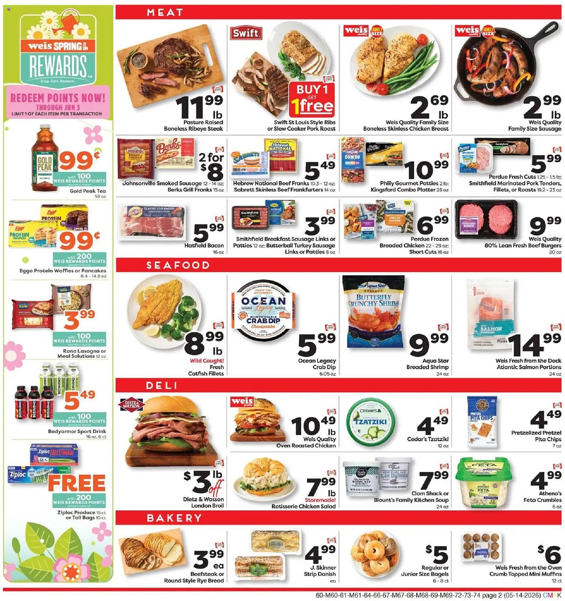 Weis Markets weekly ad