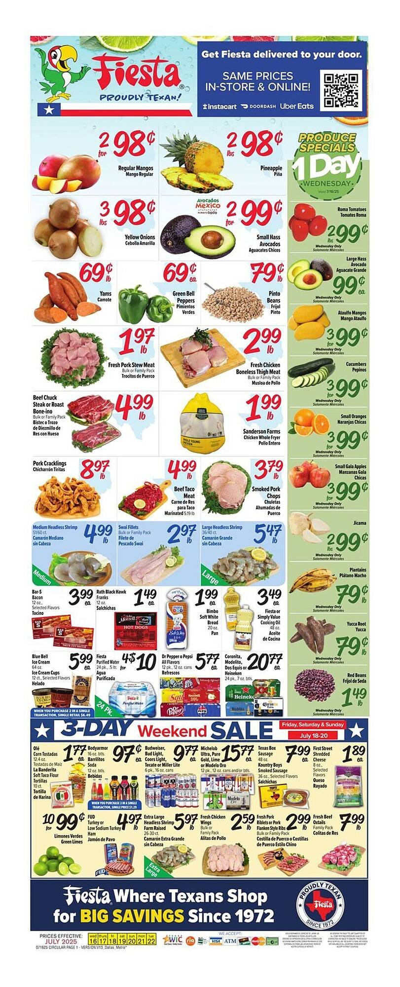 Fiesta Mart Weekly Ad (2025-07-17 - 2025-07-24) | 1