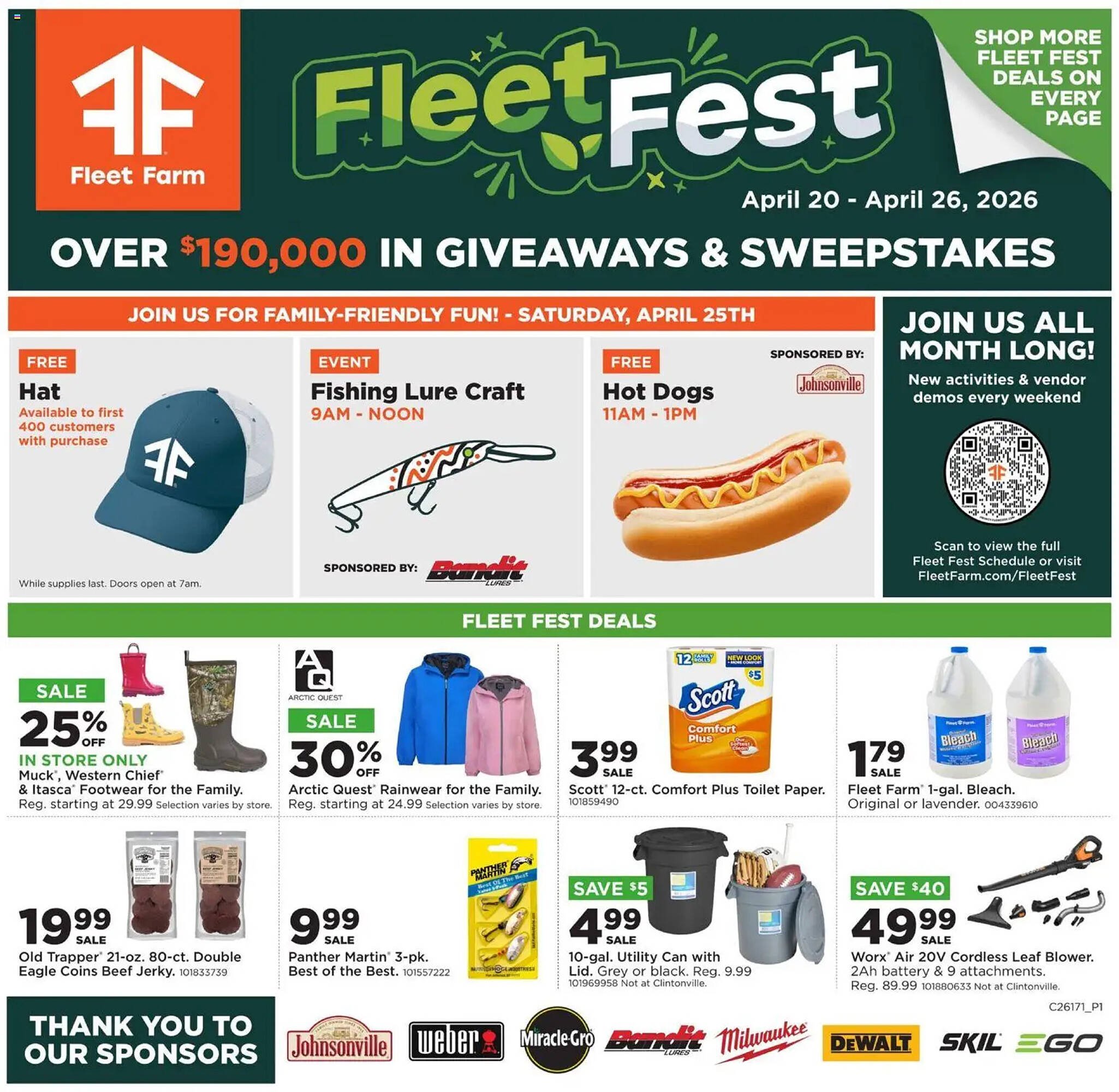 Mills Fleet Farm weekly ad