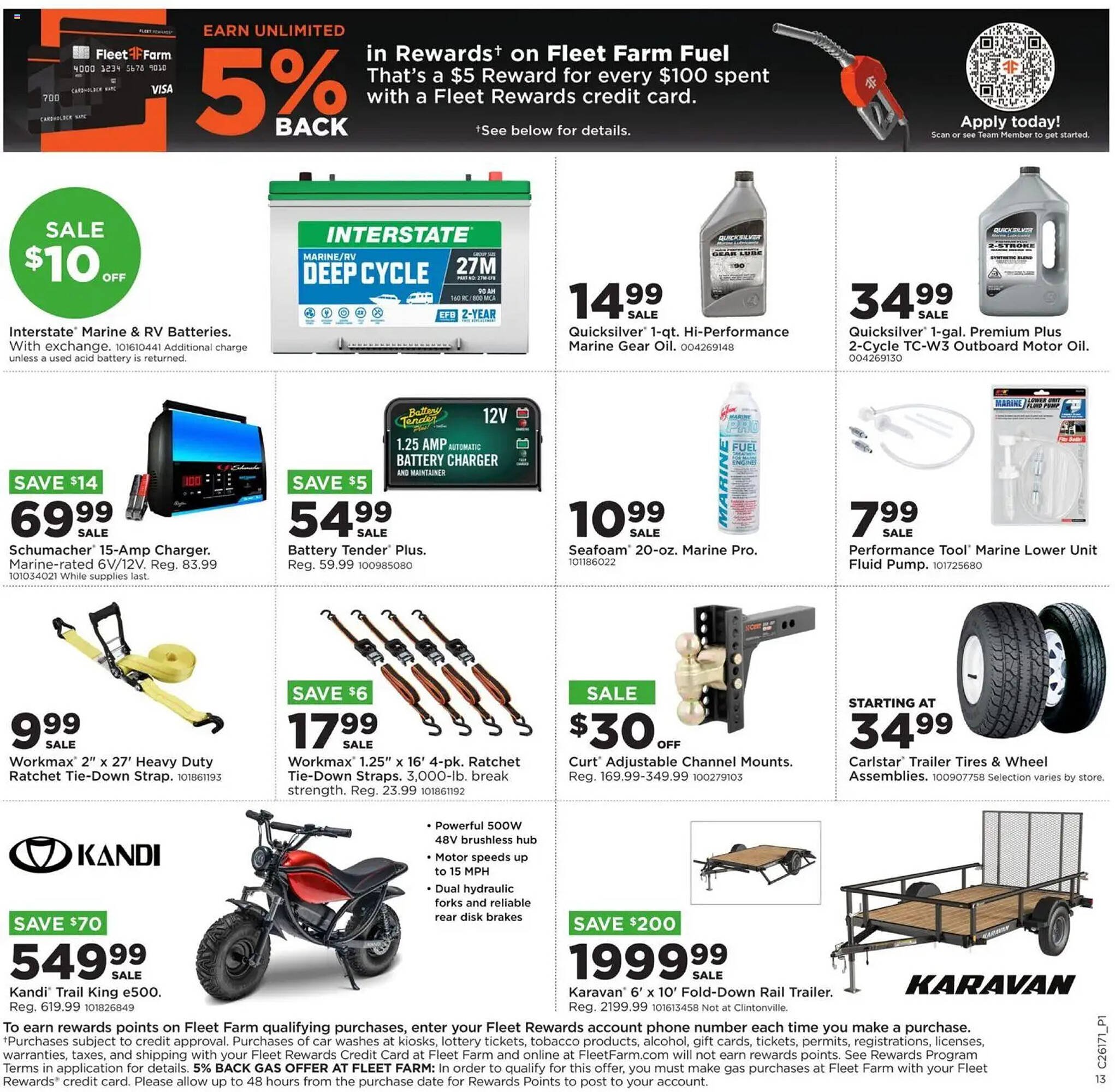 Mills Fleet Farm weekly ad