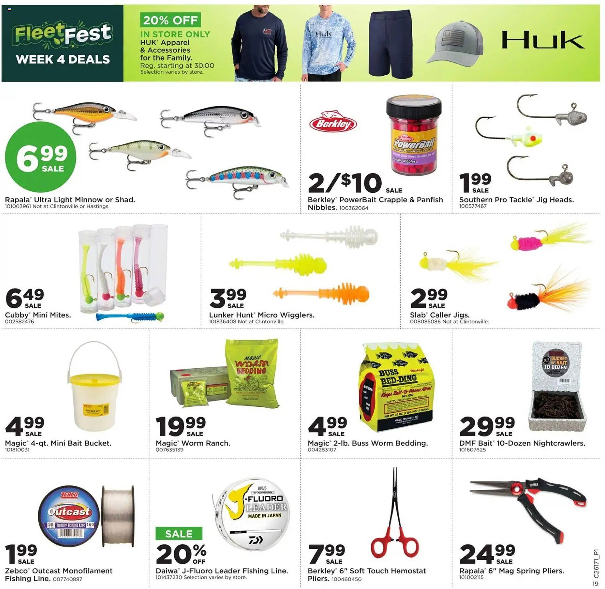 Mills Fleet Farm weekly ad