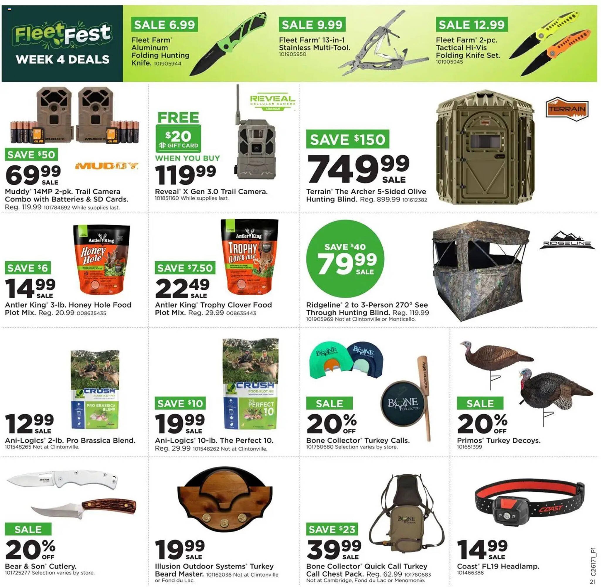 Mills Fleet Farm weekly ad