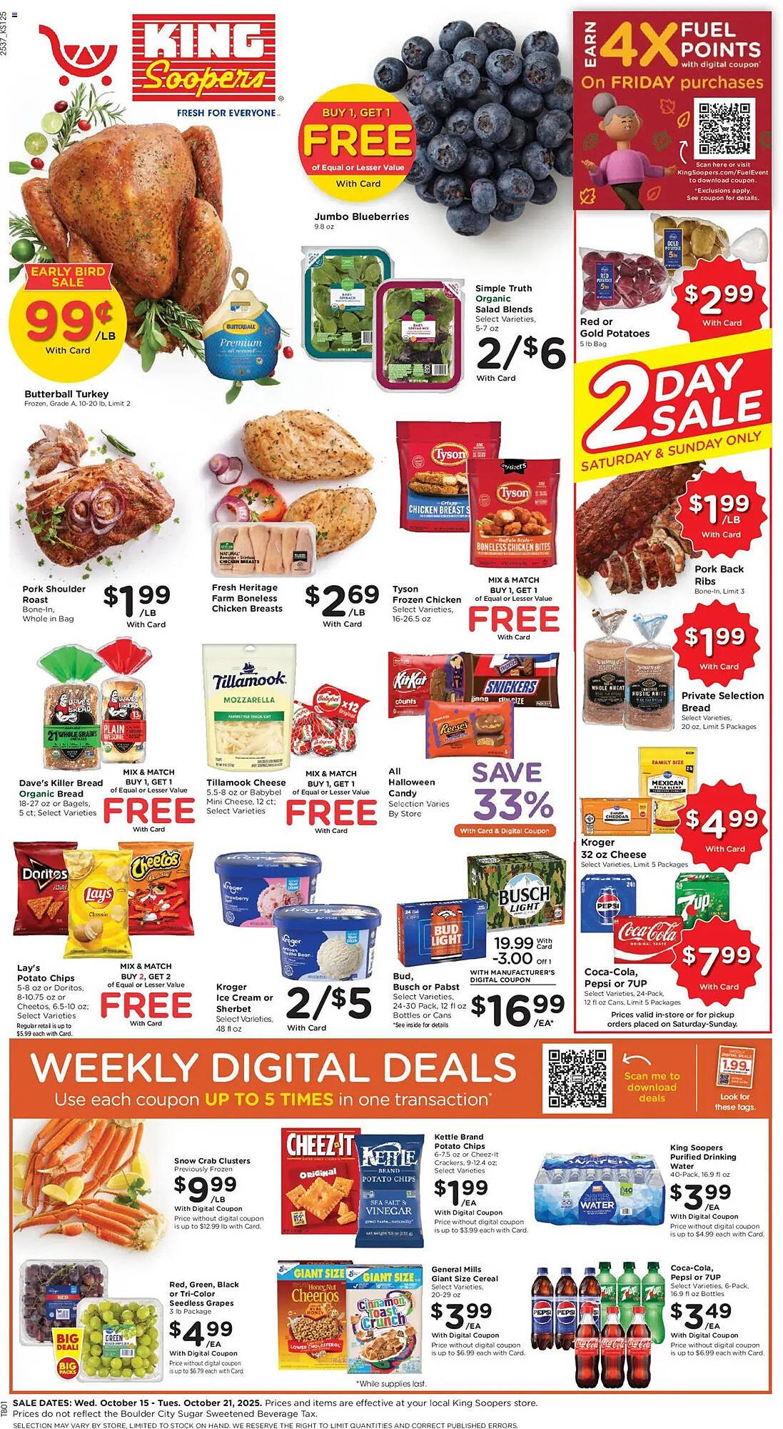 King Soopers weekly ad (2025-10-15 - 2025-10-21) | 1
