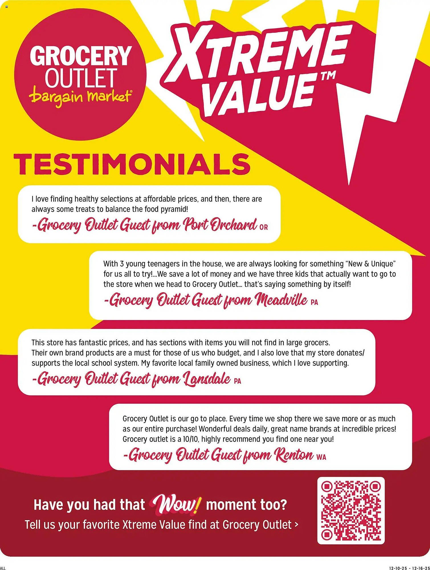 Grocery Outlet weekly ad