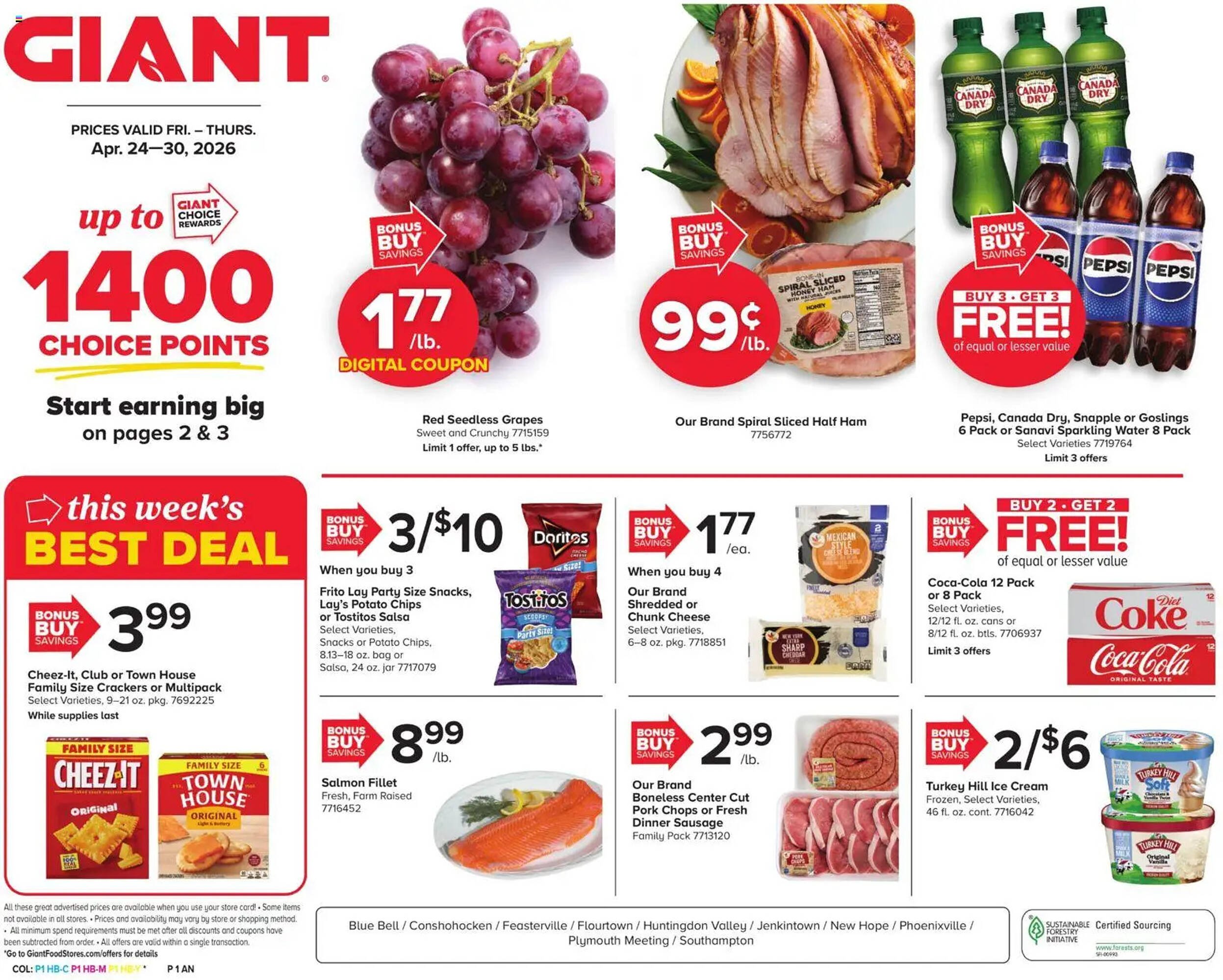 GIANT weekly ad