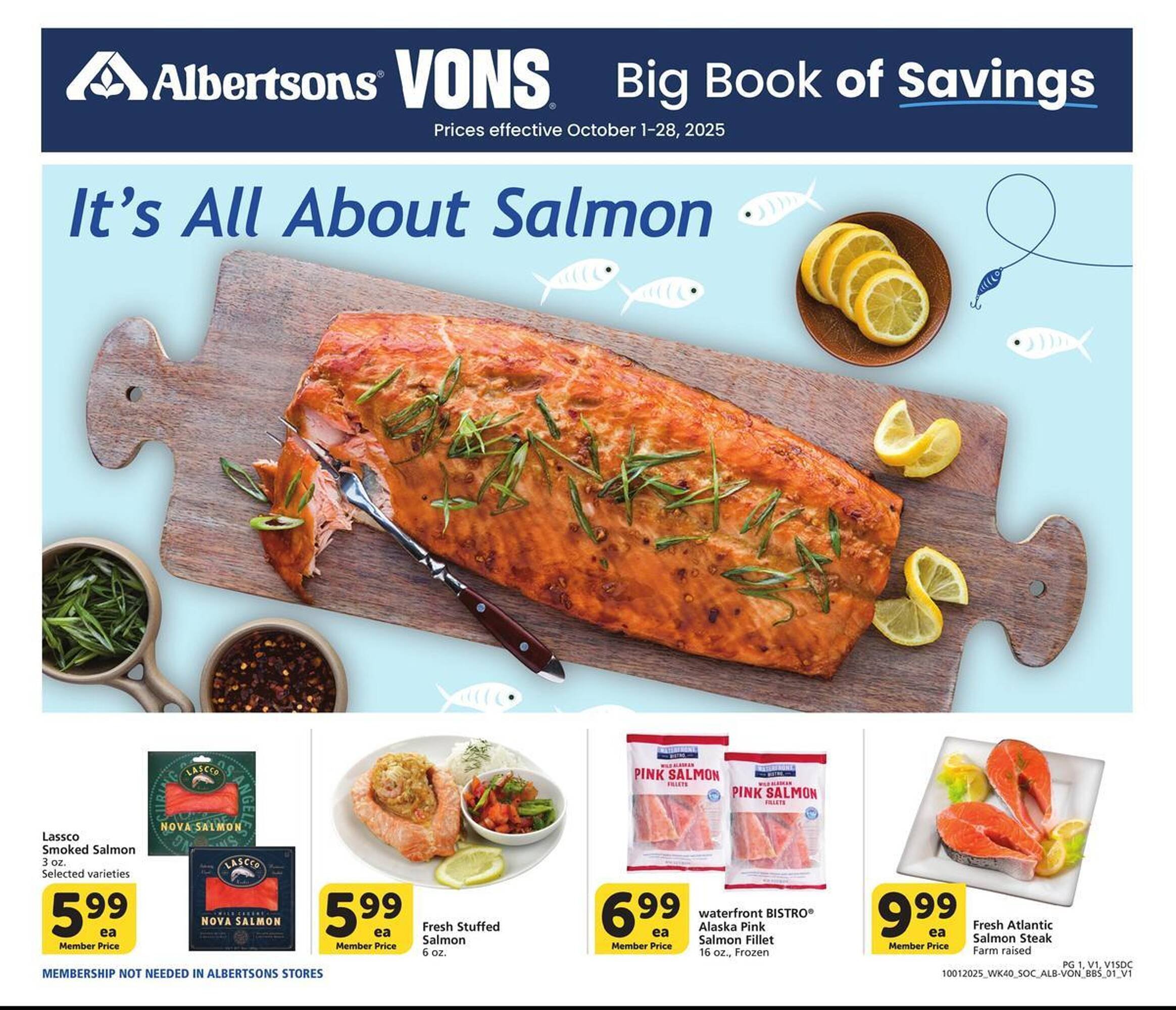 Albertsons weekly ad (2025-10-01 - 2025-10-28) | 1