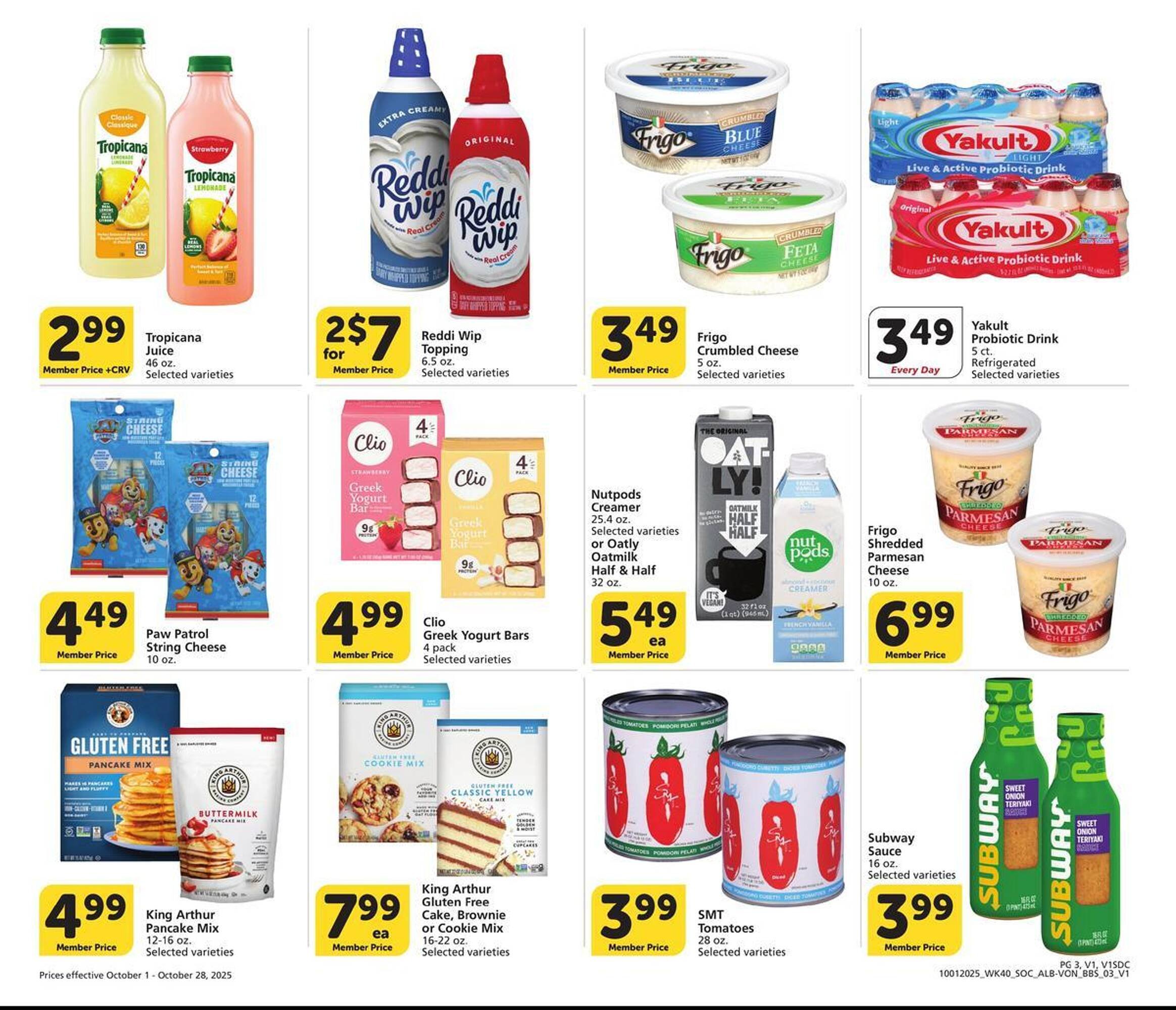 Albertsons weekly ad (2025-10-01 - 2025-10-28) | 3