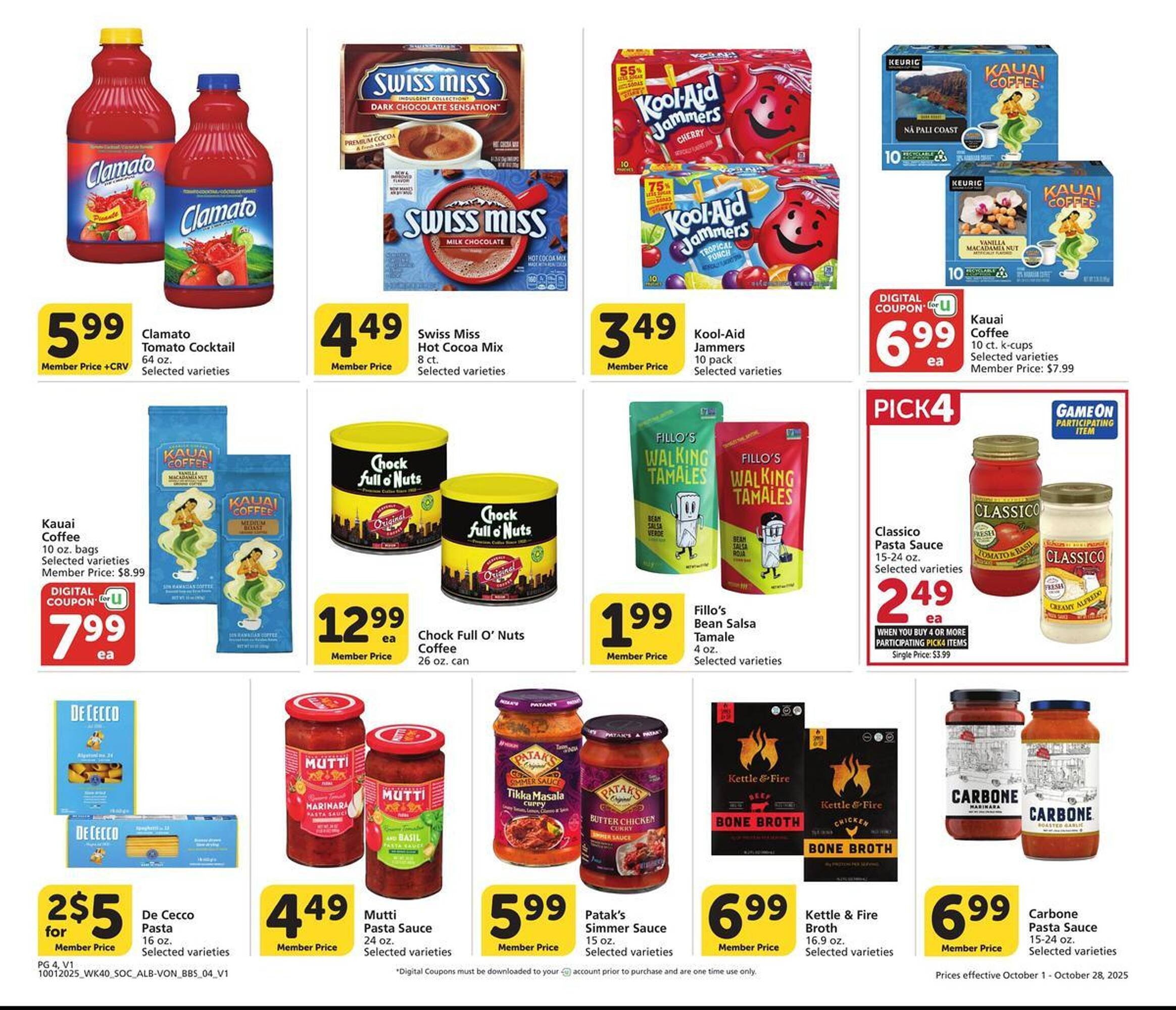 Albertsons weekly ad (2025-10-01 - 2025-10-28) | 4