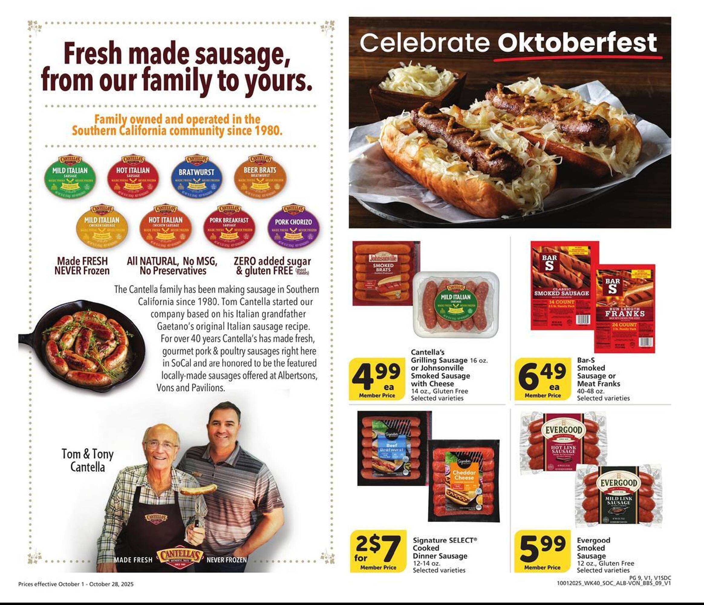 Albertsons weekly ad (2025-10-01 - 2025-10-28) | 9