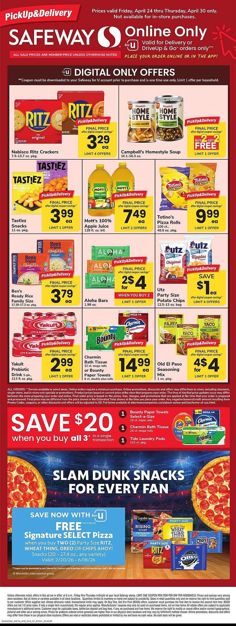 Safeway weekly ad