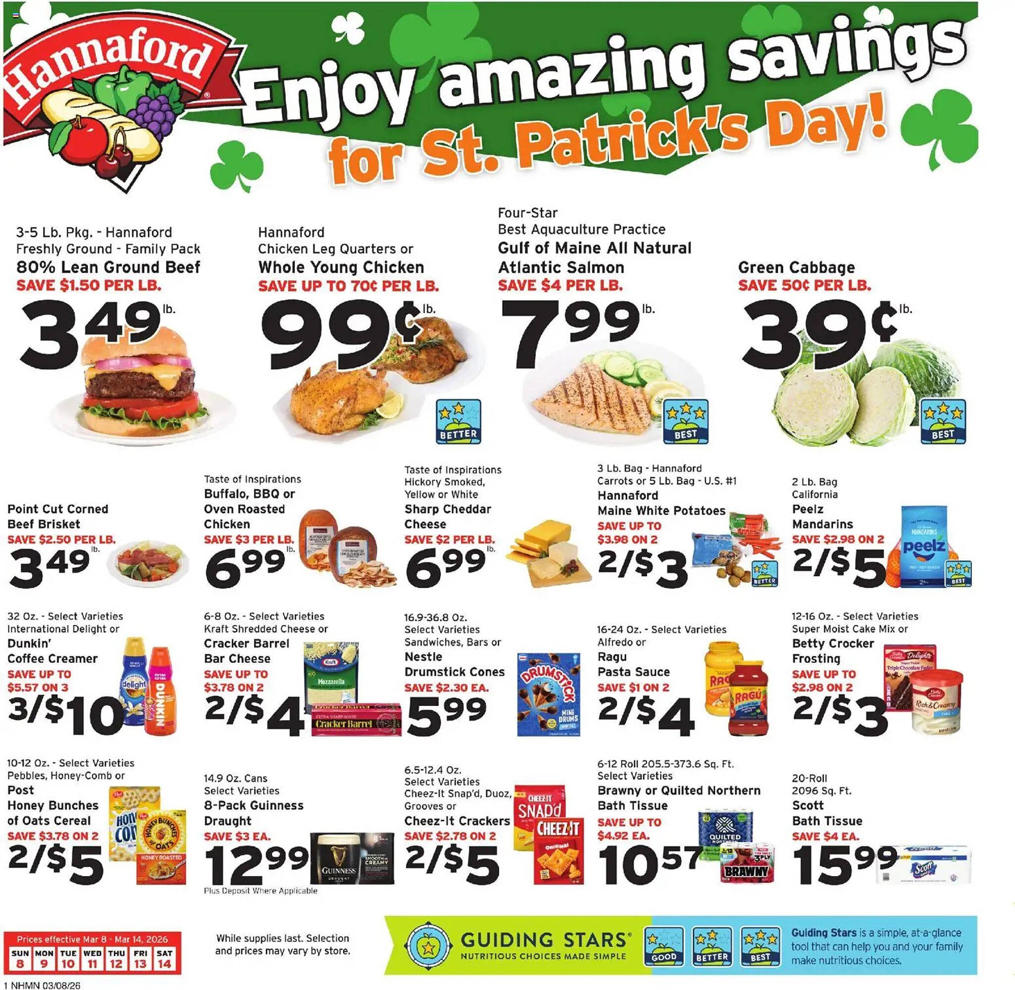 Hannaford flyer